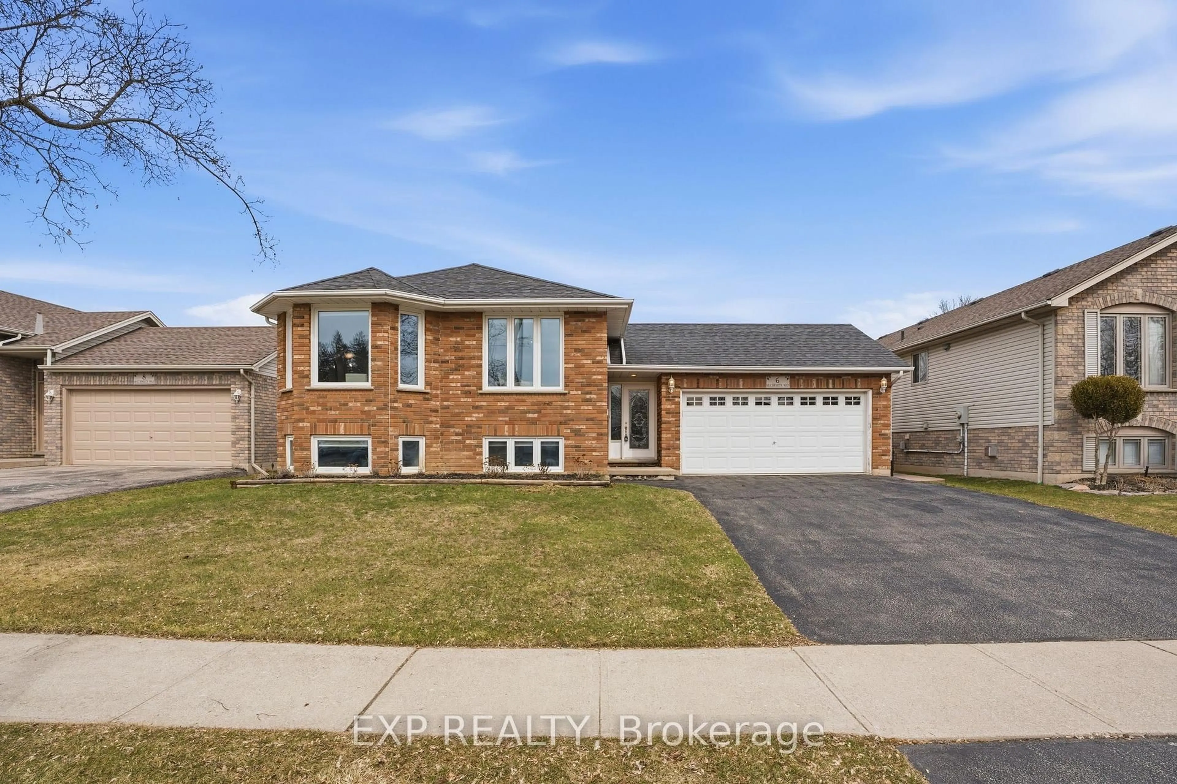 Home with brick exterior material, street for 6 Mccormick Way, Brantford Ontario N3V 1E6