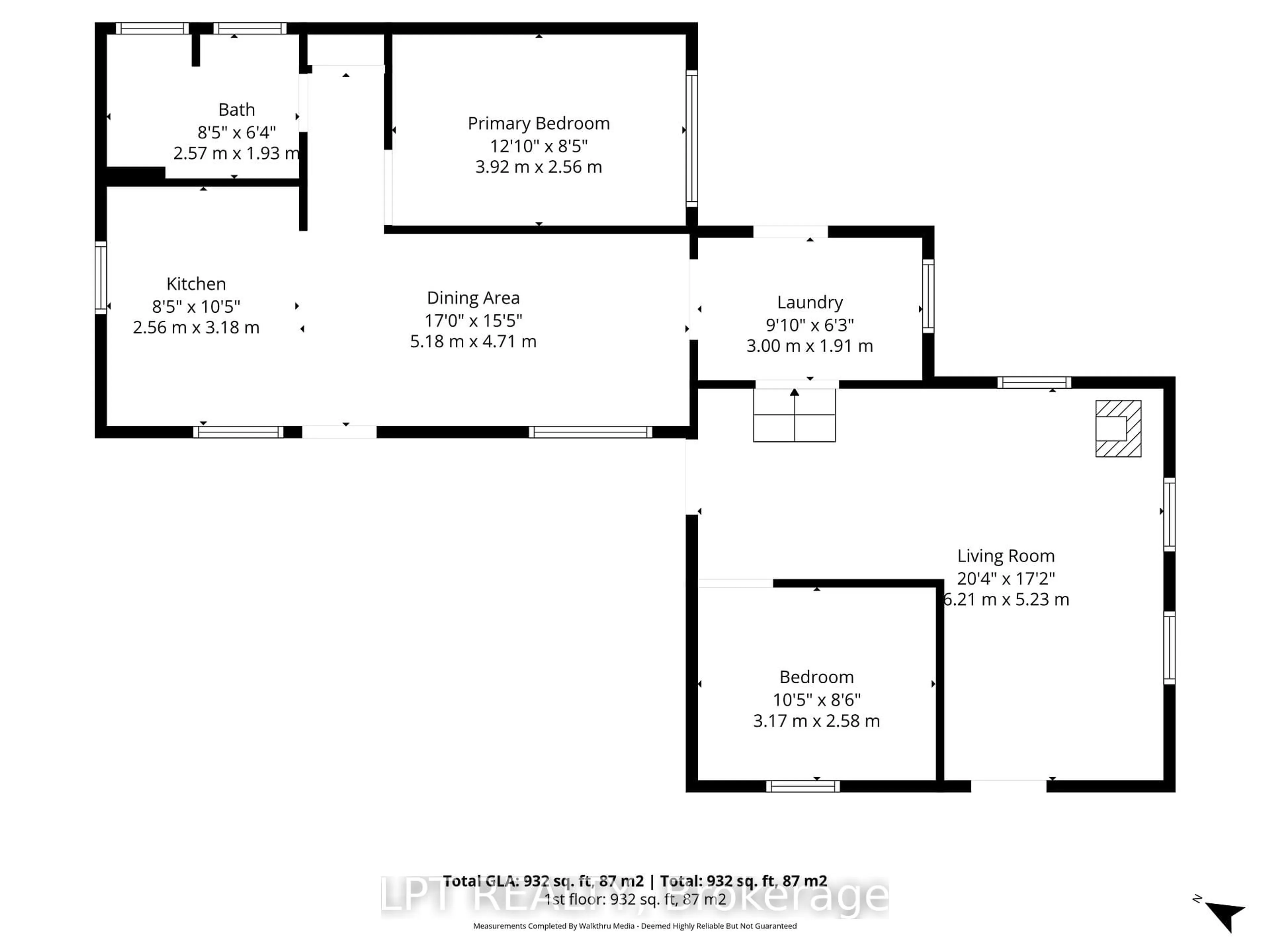 Floor plan for 198 Munroe St, West Elgin Ontario N0L 2P0