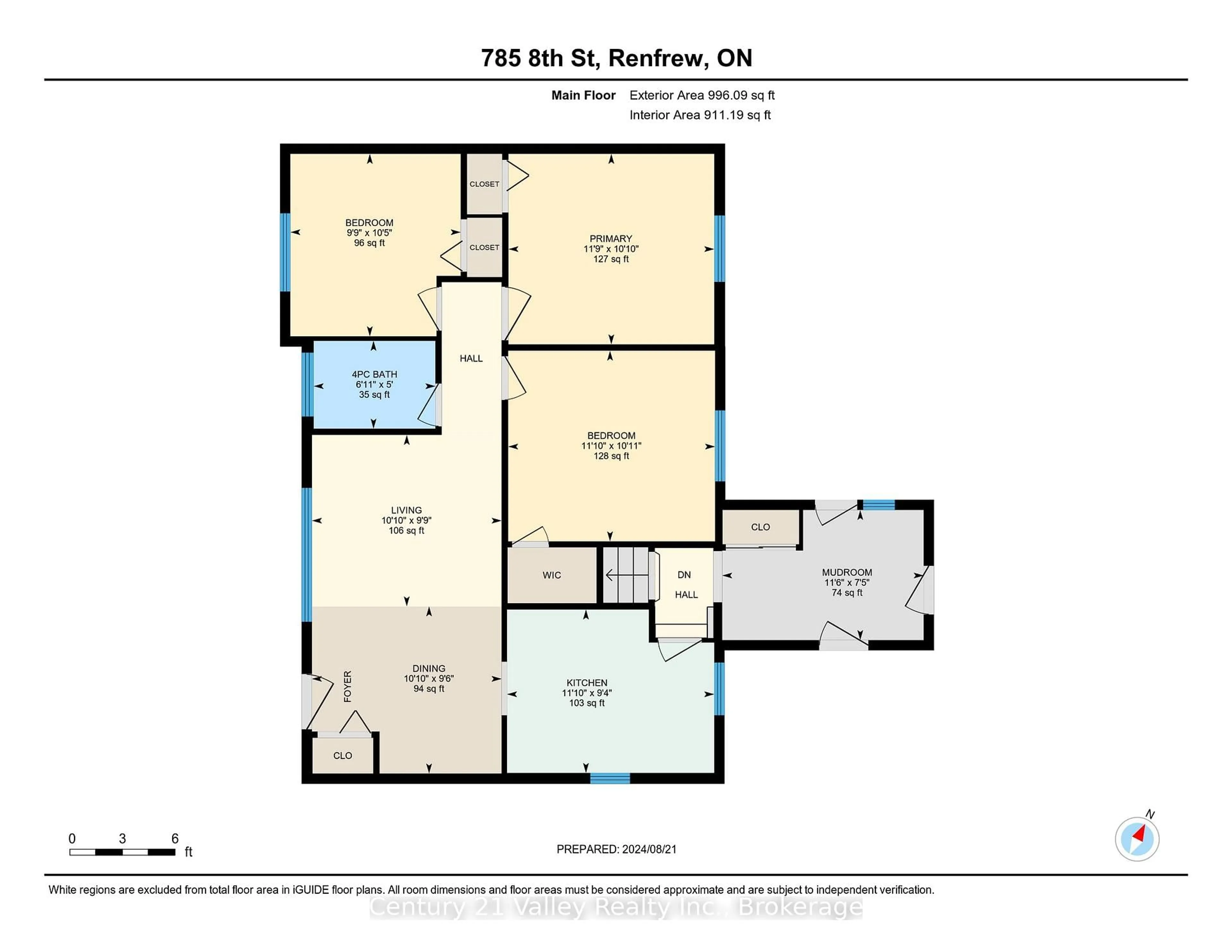 Floor plan for 785 Eighth St, Renfrew Ontario K7V 1B5