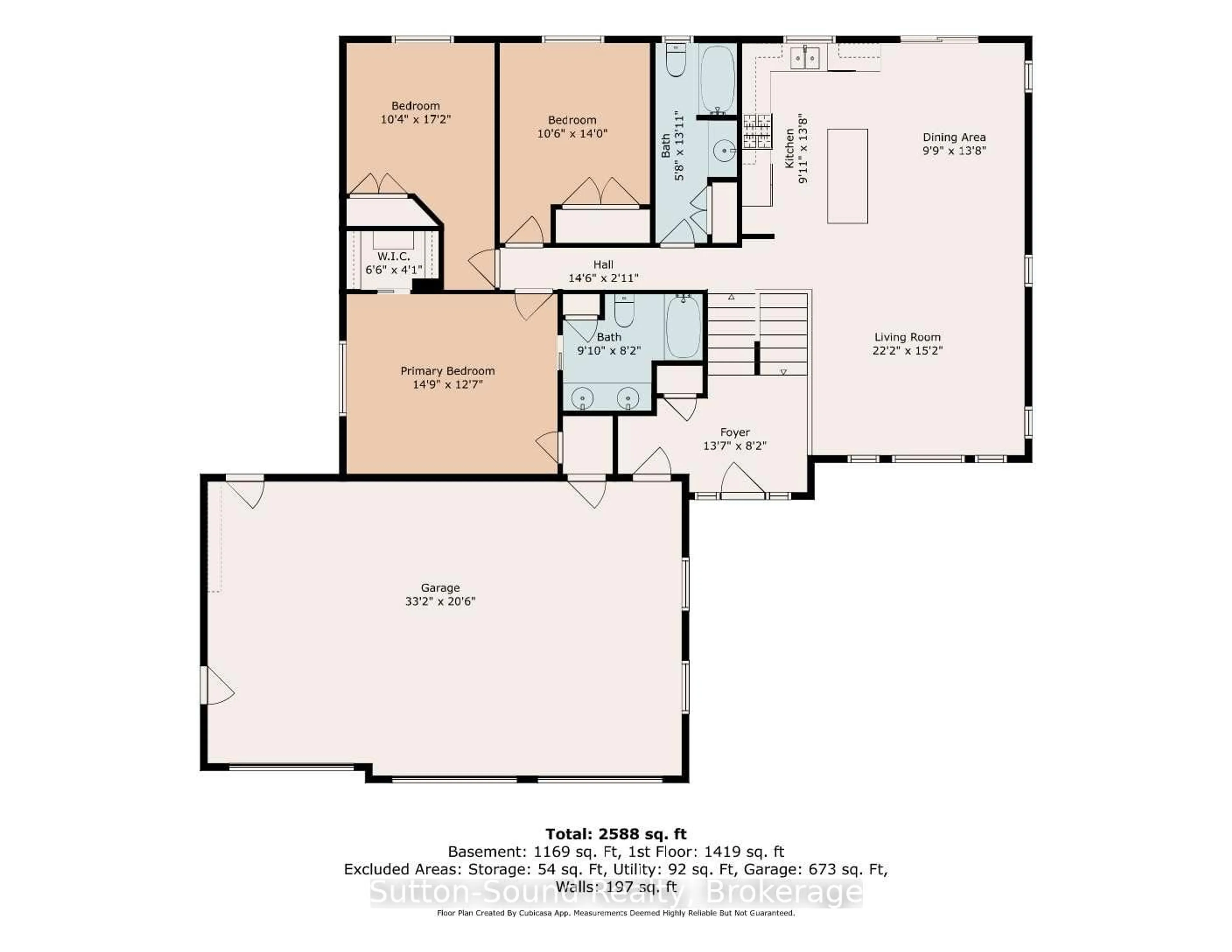 Floor plan for 202 Meredith Way, Chatsworth Ontario N0H 1G0