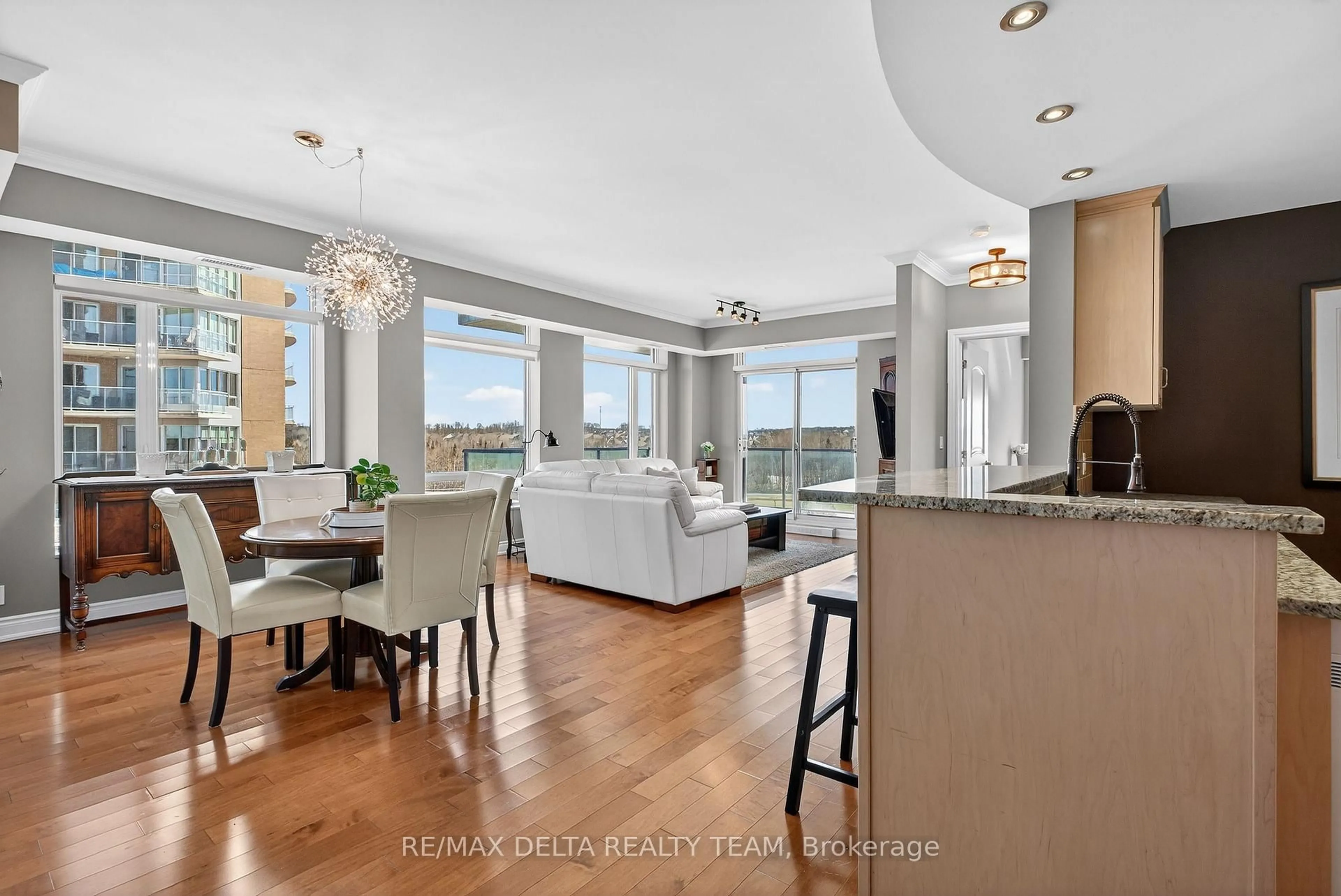 Open concept kitchen, unknown for 100 INLET Private #505, Ottawa Ontario K4A 0S8