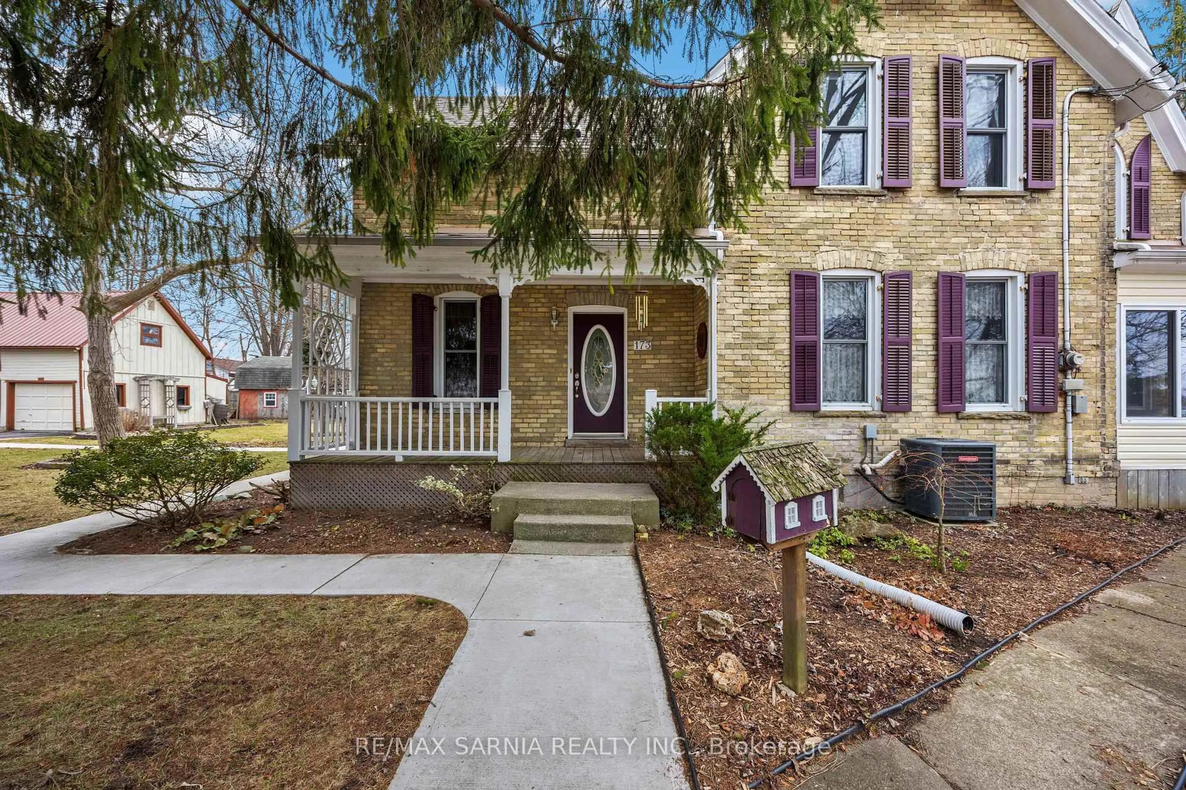 Home with brick exterior material, street for 173 Paget St, St. Clair Ontario N0N 1G0