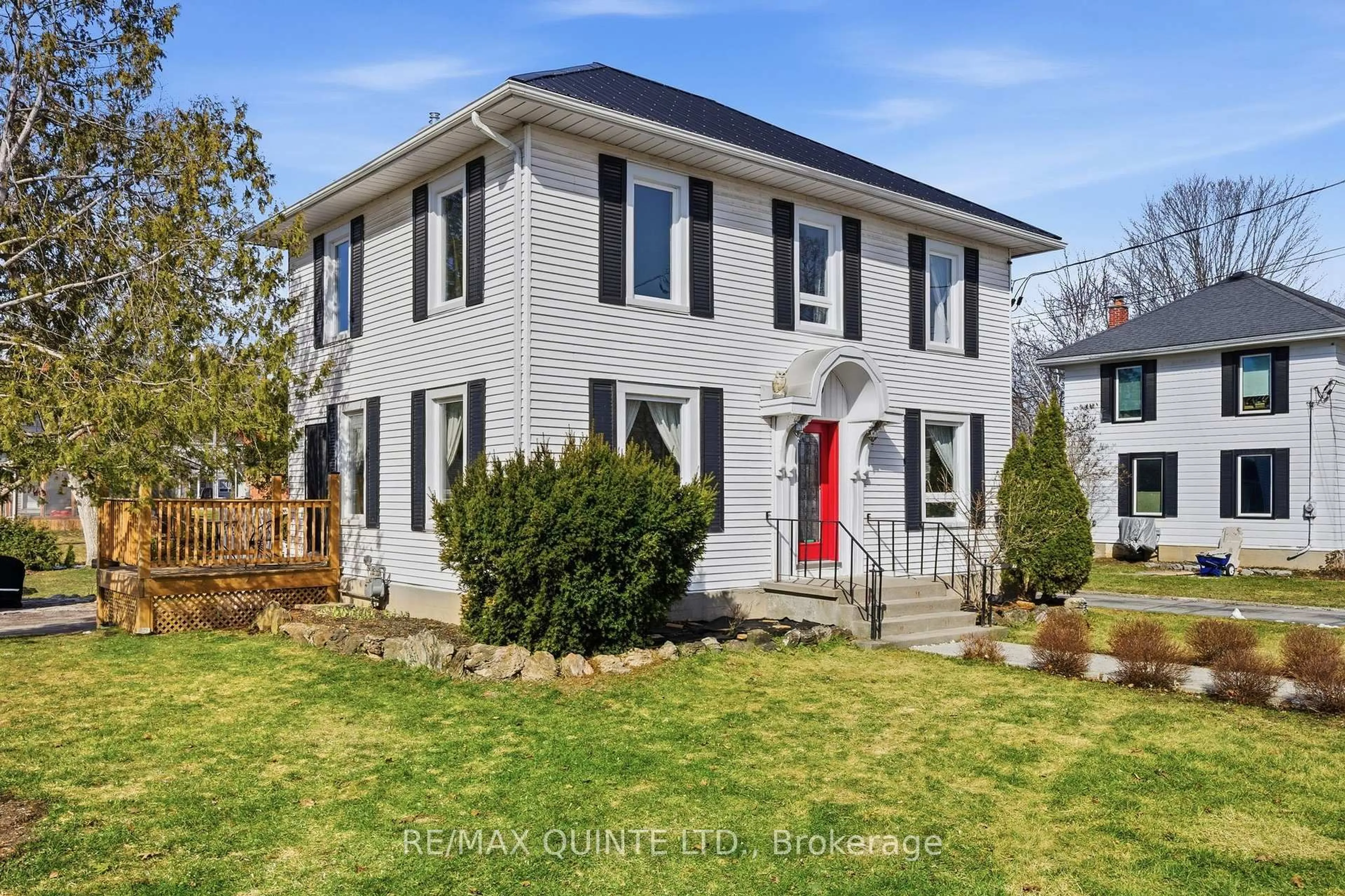 Home with brick exterior material, street for 39 Trent St, Hastings Ontario K0K 2C0