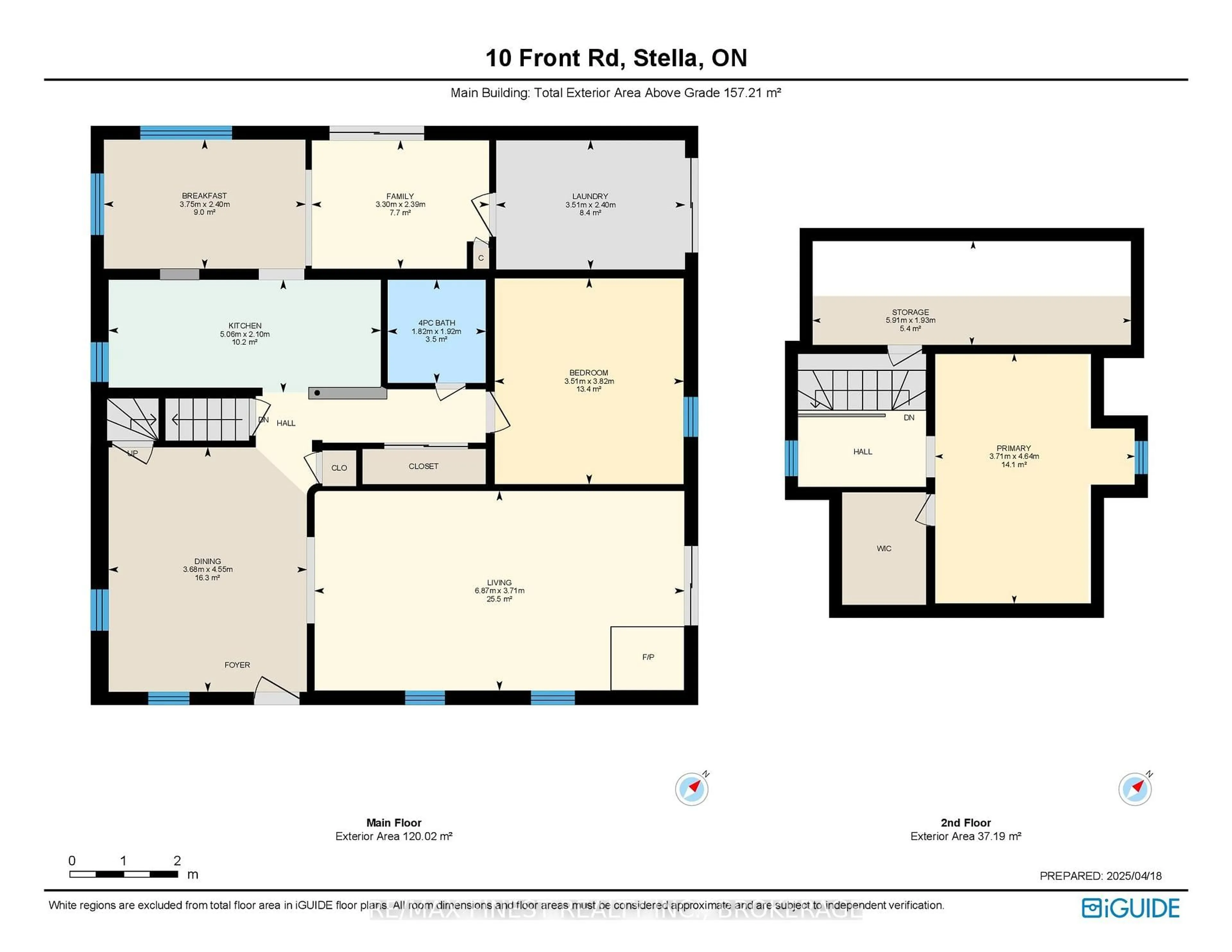Floor plan for 10 Front Rd, Stella Ontario K0H 2S0