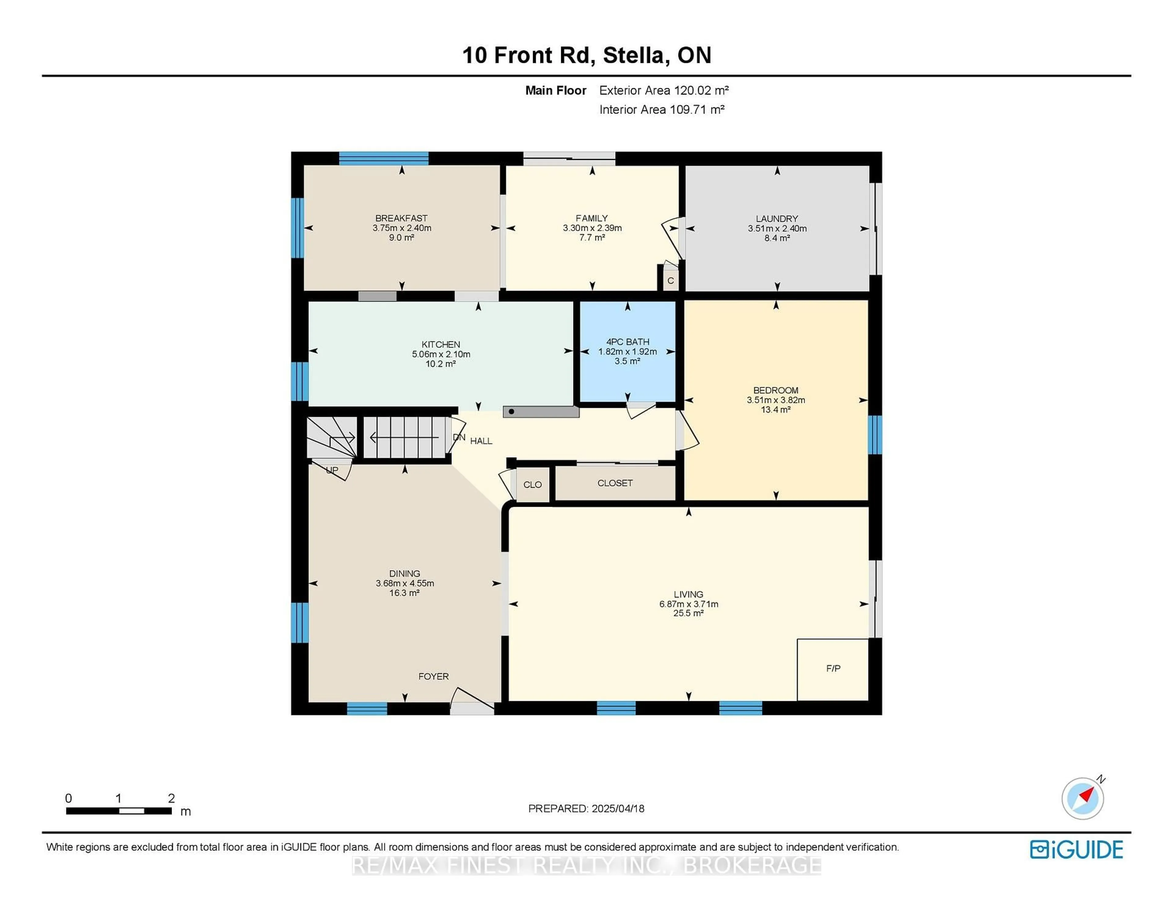 Floor plan for 10 Front Rd, Stella Ontario K0H 2S0