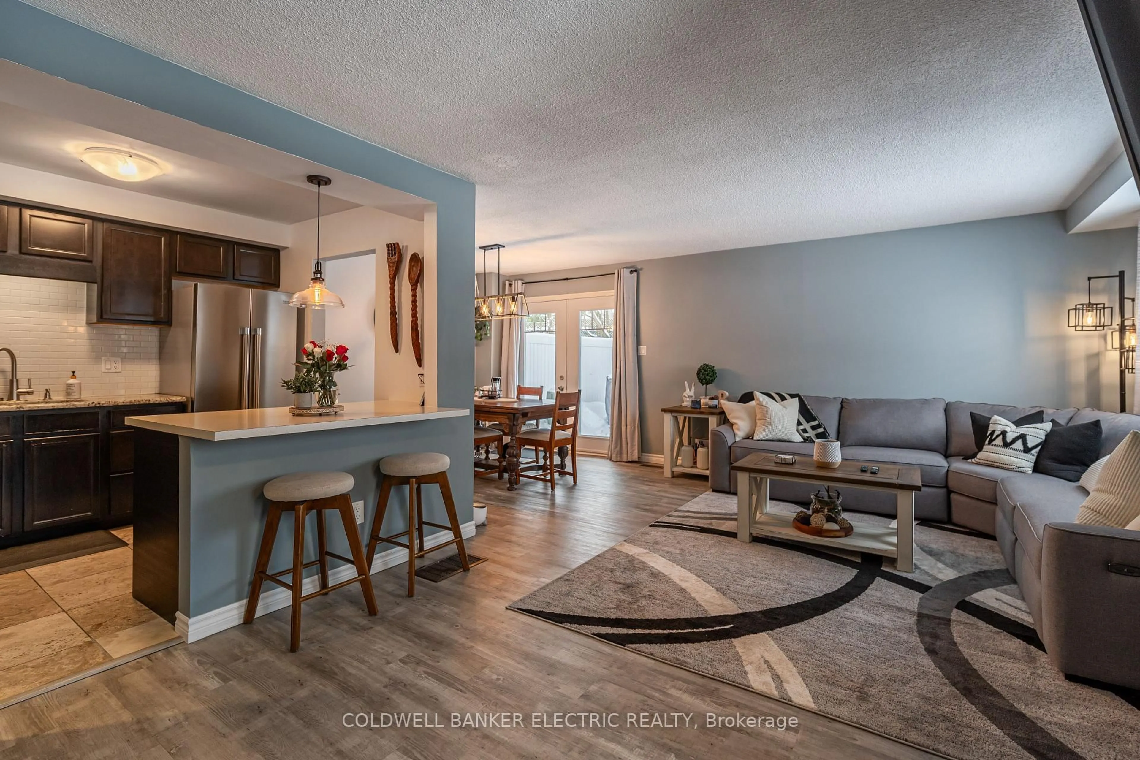 Living room with furniture, unknown for 740 Chamberlain St #14, Peterborough Ontario K9J 4M3