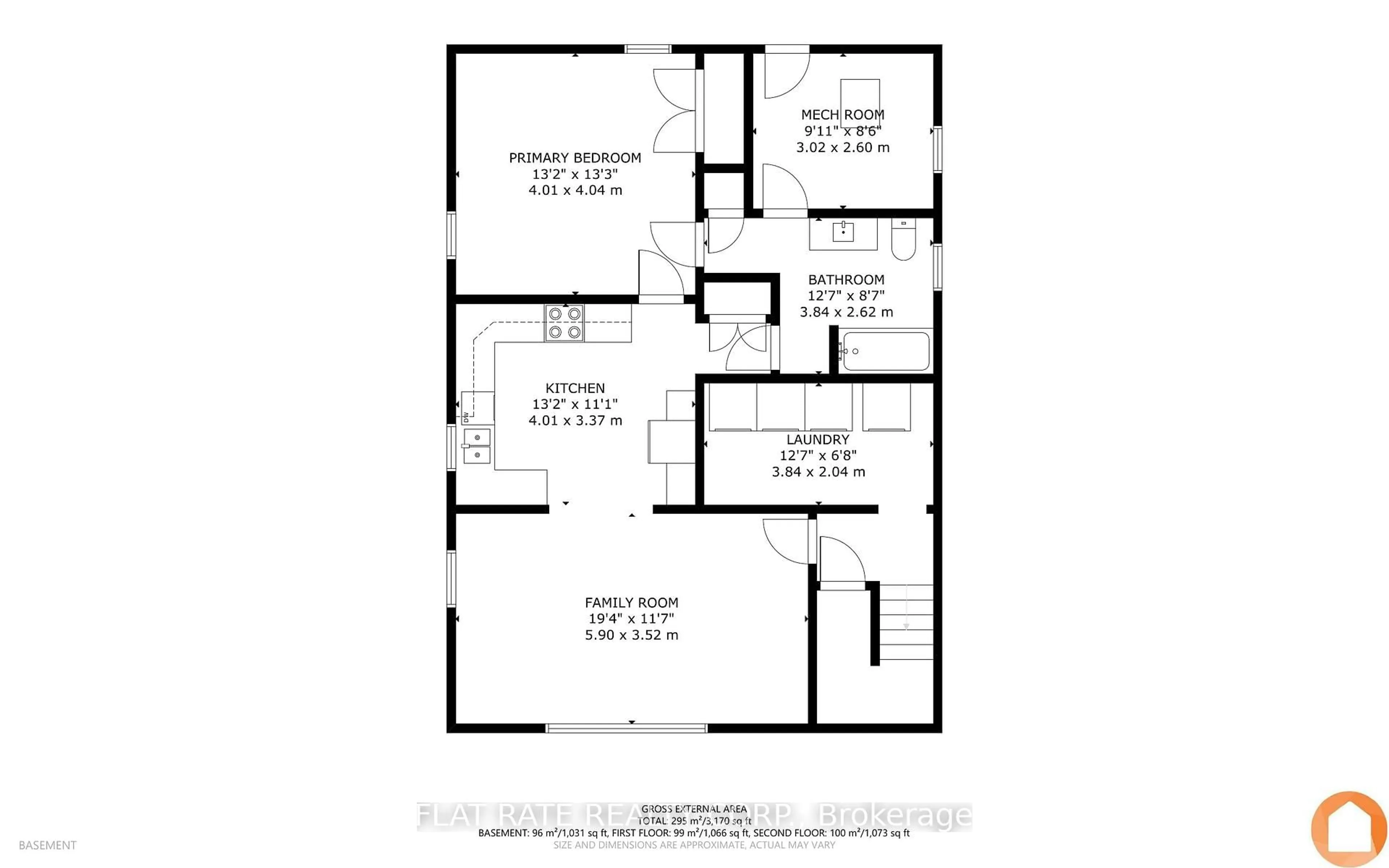 Floor plan for 122 Bleecker Ave, Belleville Ontario K8N 3T7