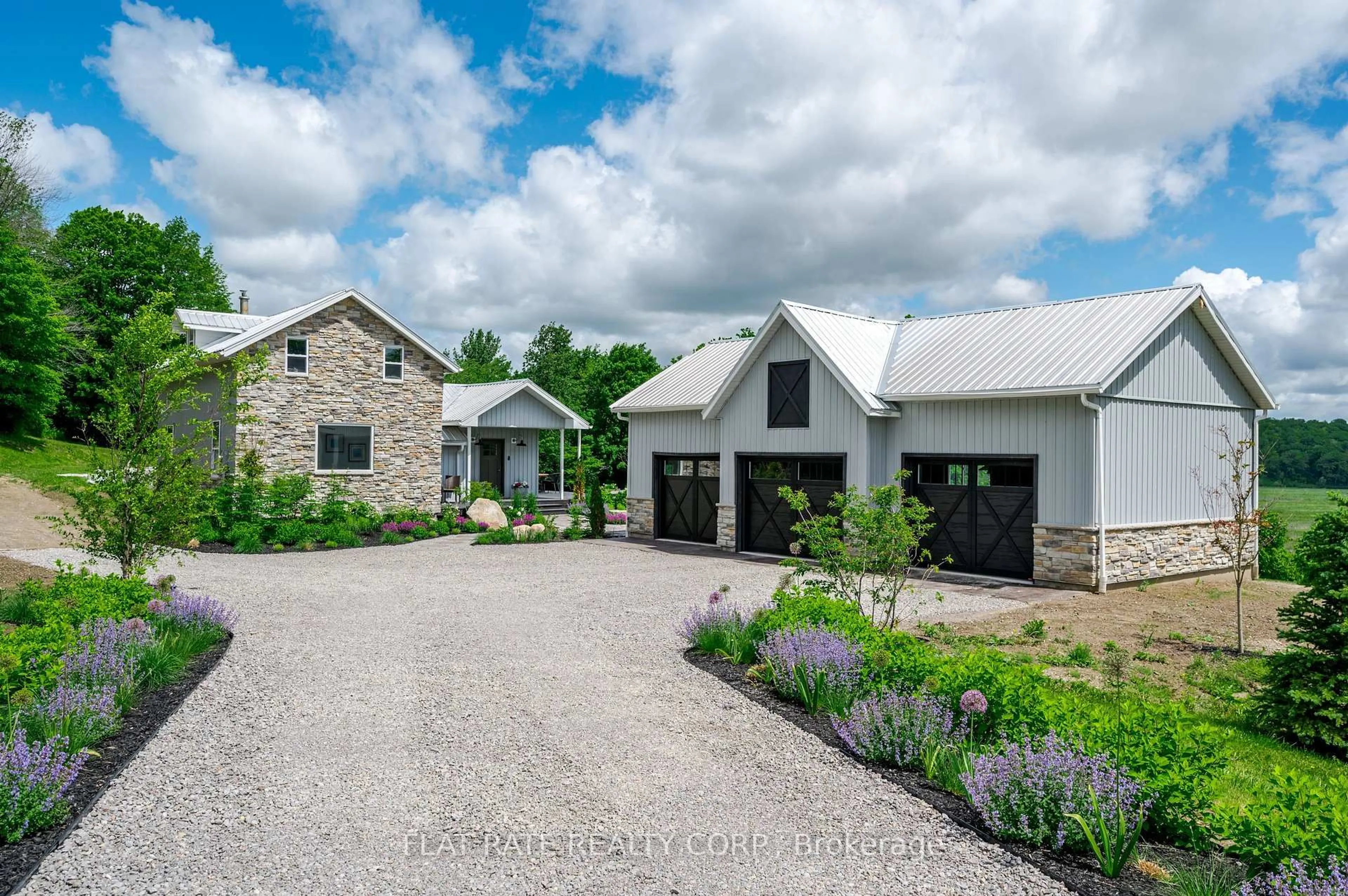 A pic from outside/outdoor area/front of a property/back of a property/a pic from drone, street for 1009 Serpent Mounds Rd, Otonabee-South Monaghan Ontario K0L 2G0