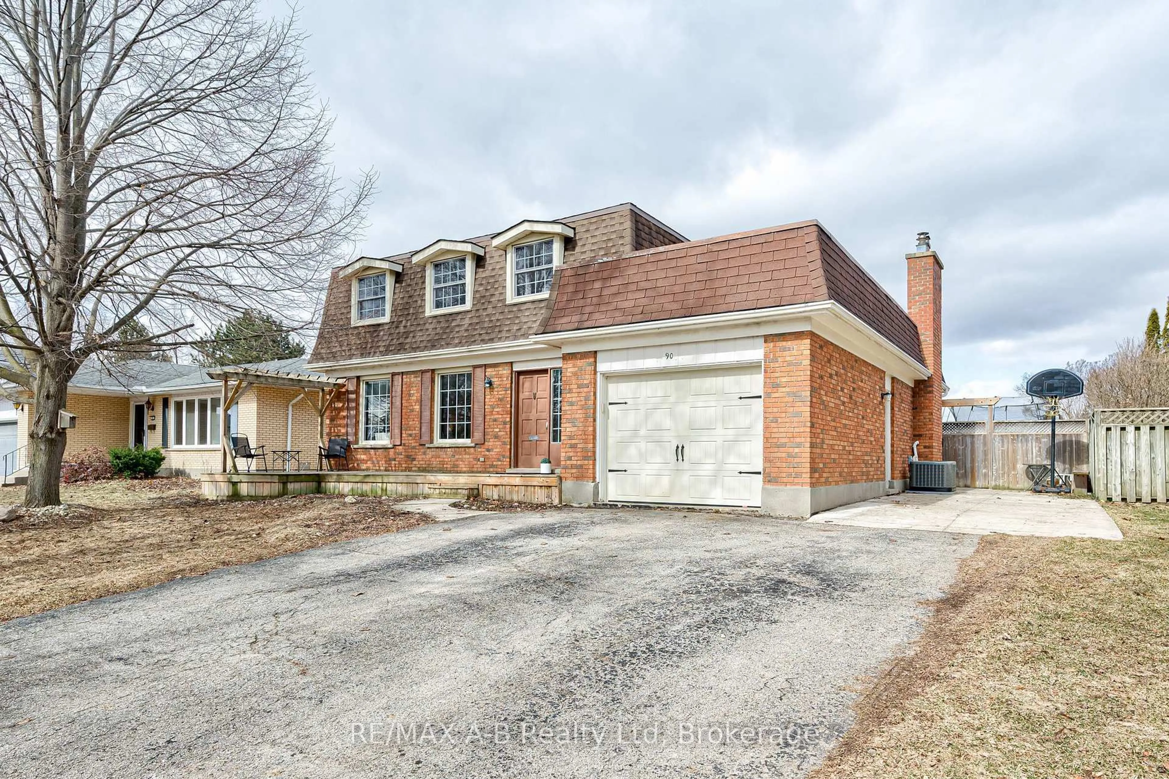 Home with brick exterior material, street for 90 Windemere Cres, Stratford Ontario N5A 6B1