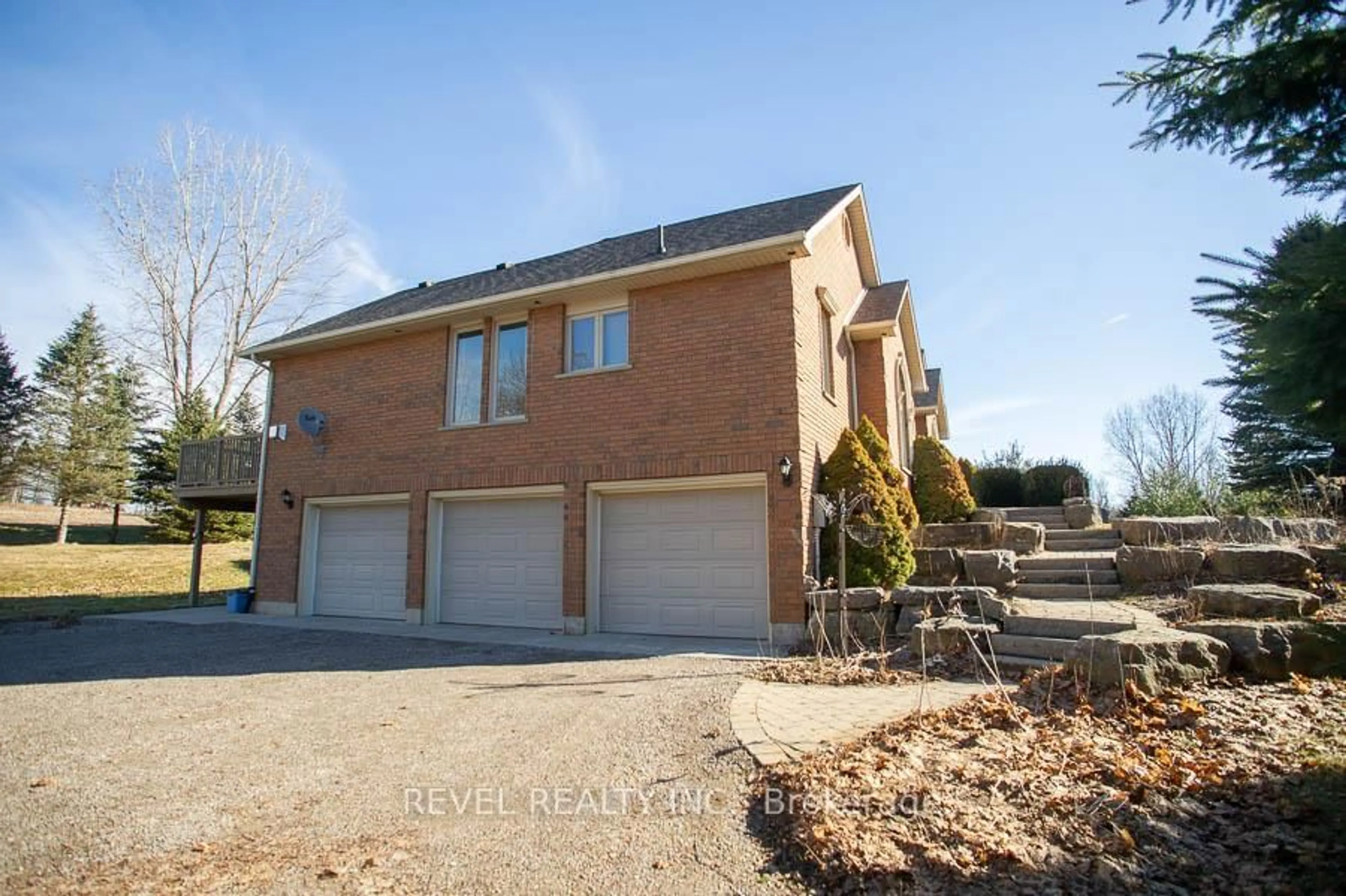 Home with brick exterior material, street for 171 German School Rd, Brant Ontario N3L 3E1