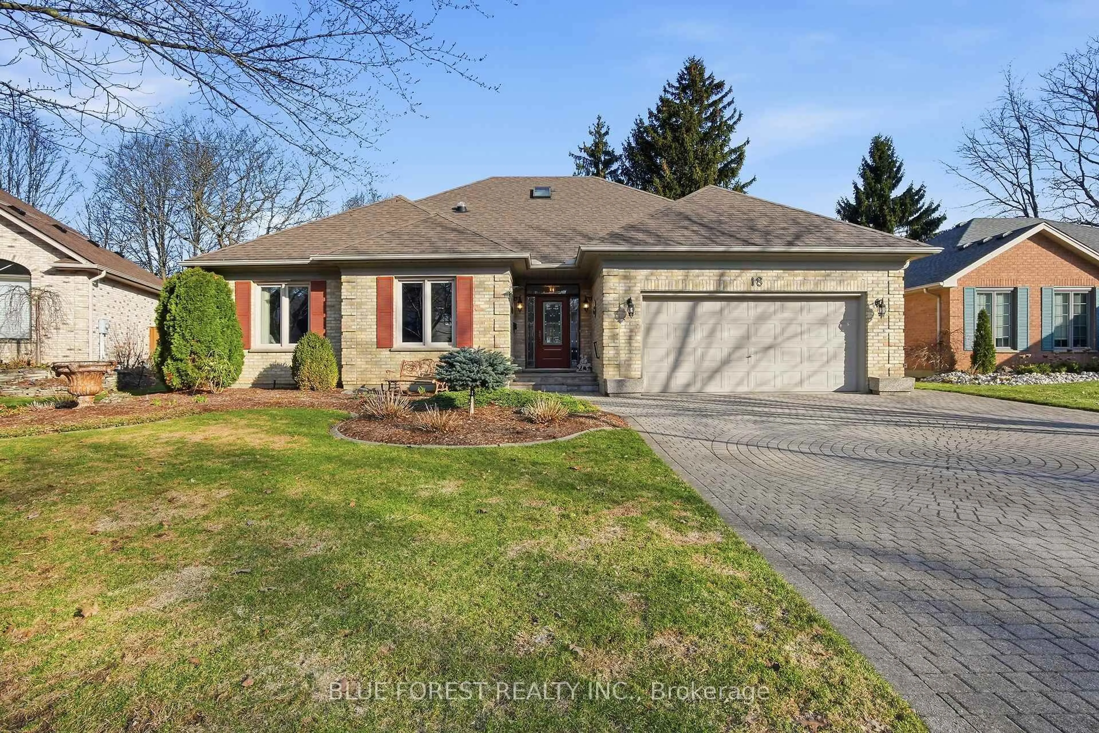Home with brick exterior material, street for 18 Shady Lane, London North Ontario N5X 3N8