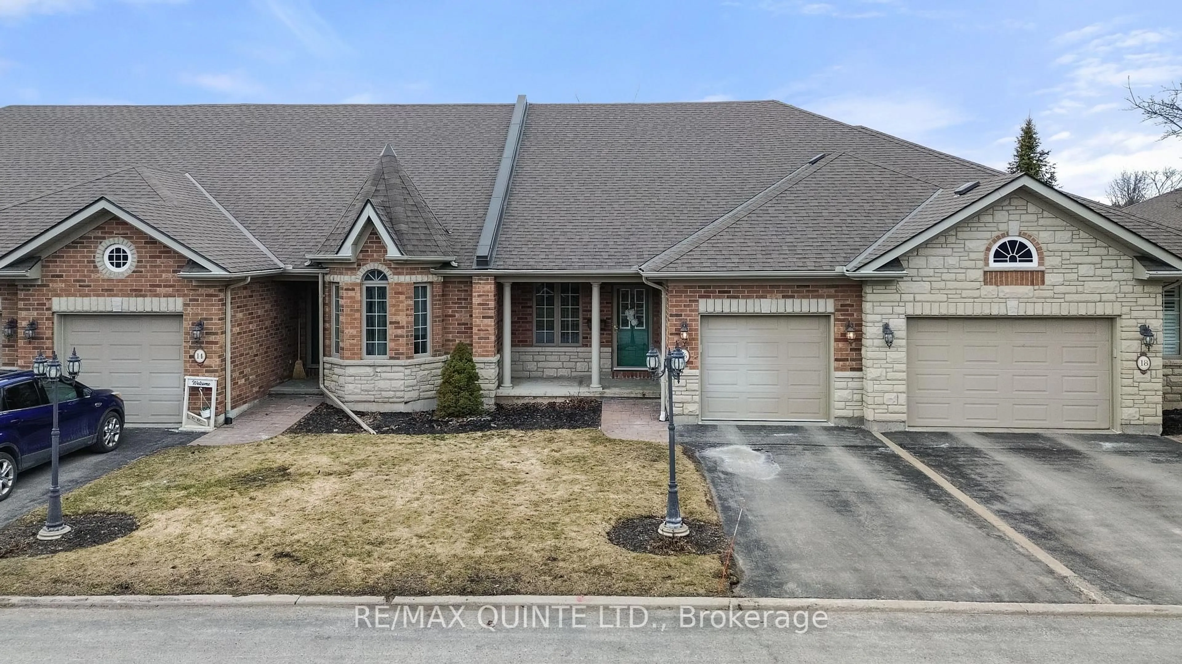 Home with brick exterior material, street for 25 Heartwood Dr #16, Belleville Ontario K8P 5M2