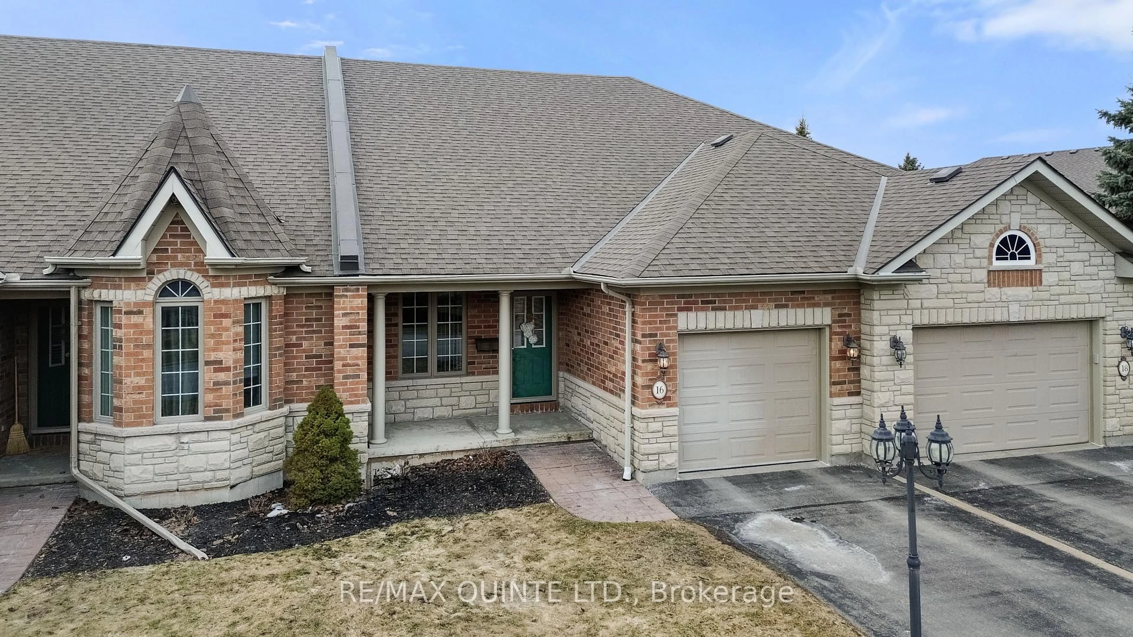 Home with brick exterior material, street for 25 Heartwood Dr #16, Belleville Ontario K8P 5M2