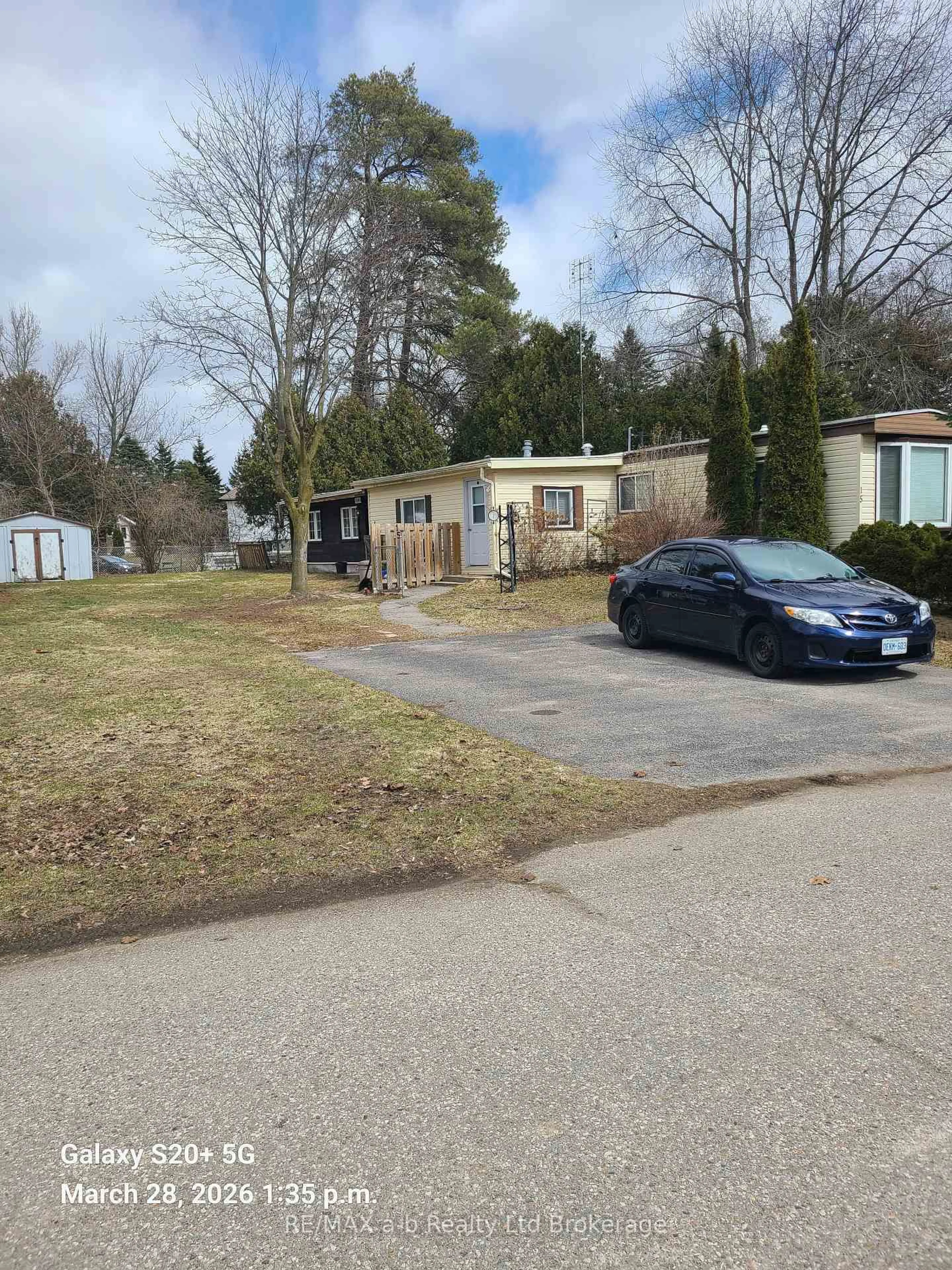 A pic from outside/outdoor area/front of a property/back of a property/a pic from drone, street for 746112 Township Road 4 Rd #15, Blandford-Blenheim Ontario N4S 7V9