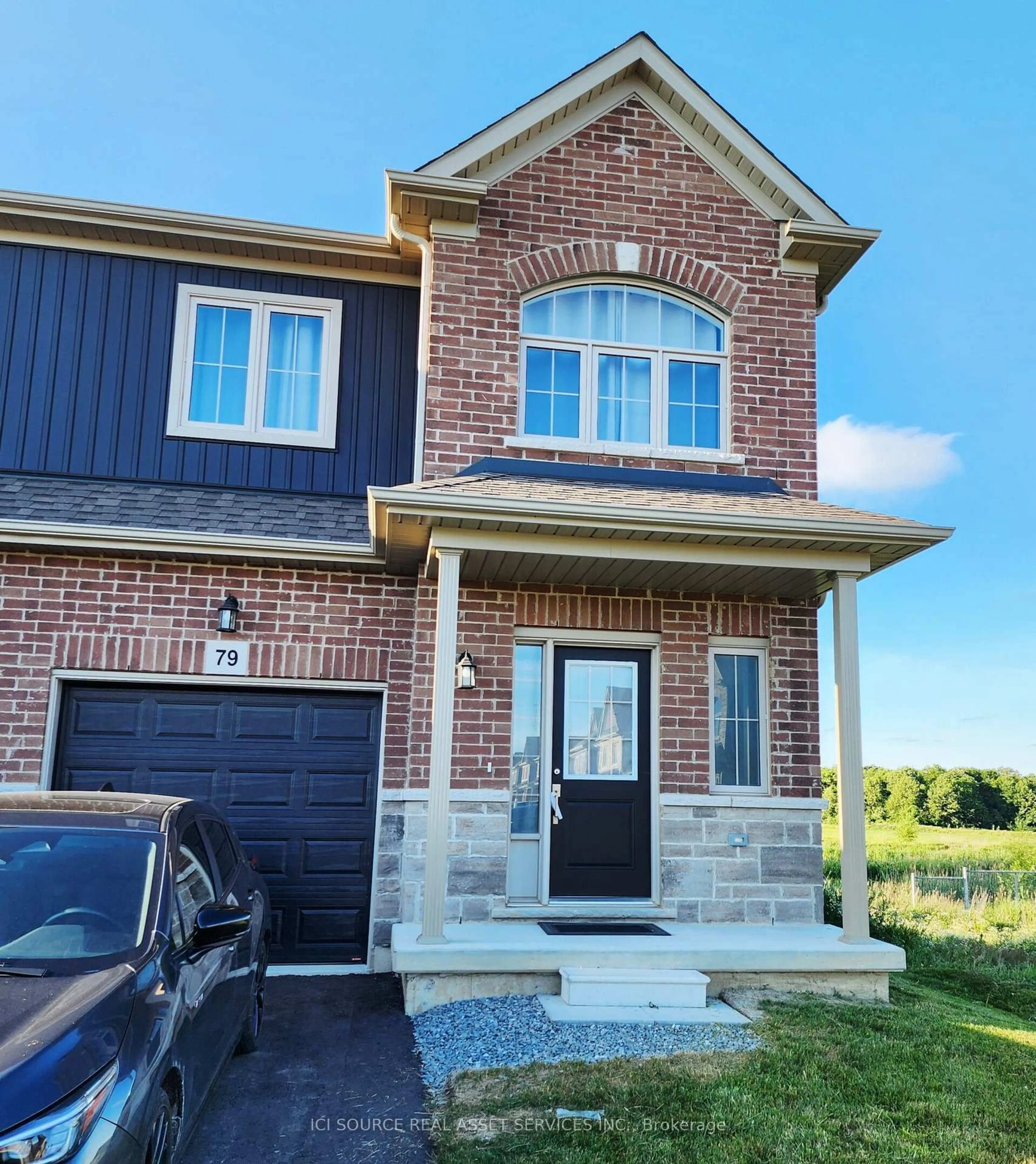 Home with brick exterior material, street for 79 Lloyd Davies Way, Hamilton Ontario L0R 1C0