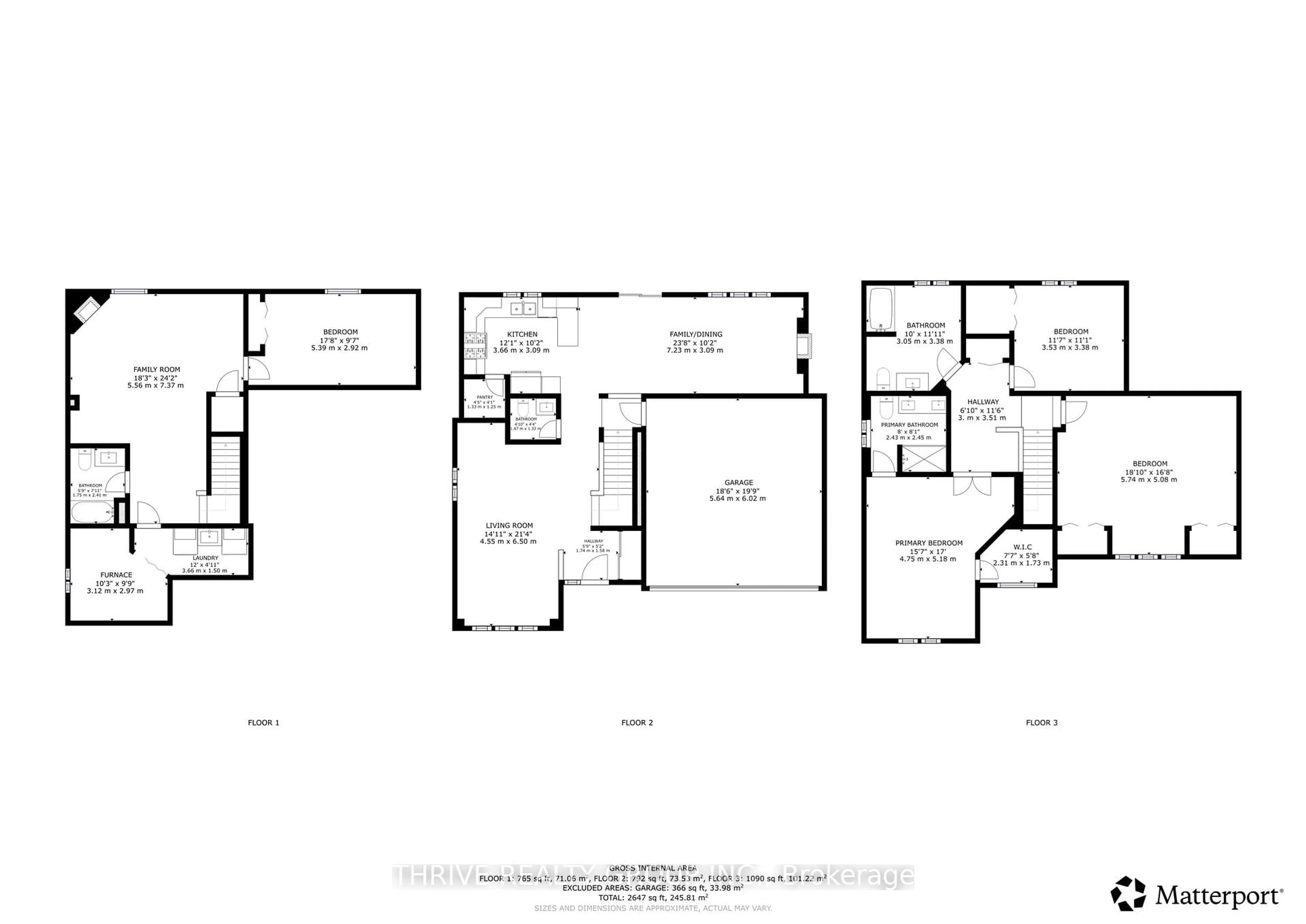 Floor plan for 463 South Leaksdale Circ, London South Ontario N6M 1K4