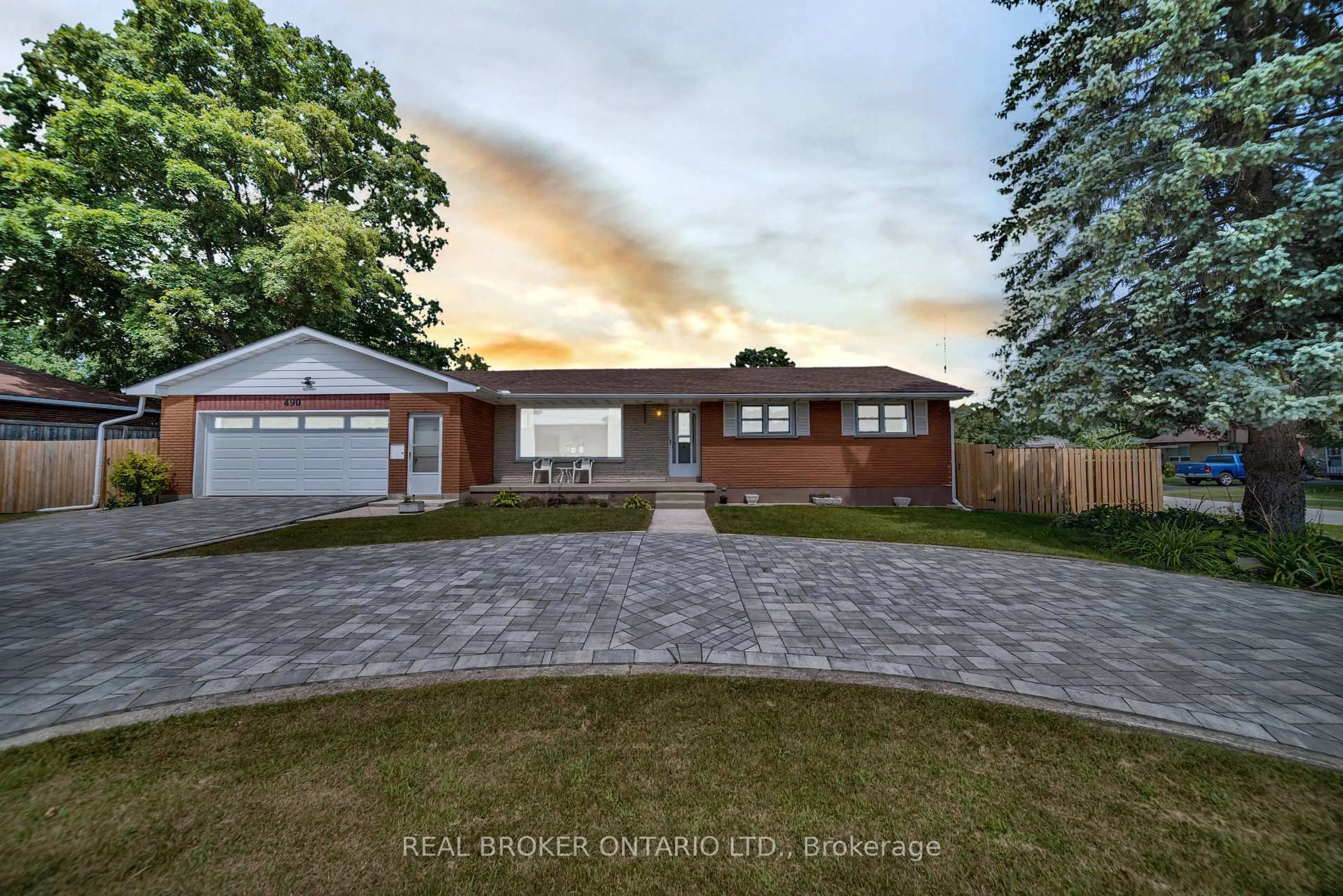 Home with brick exterior material, street for 490 Saddler St, West Grey Ontario N0G 1R0