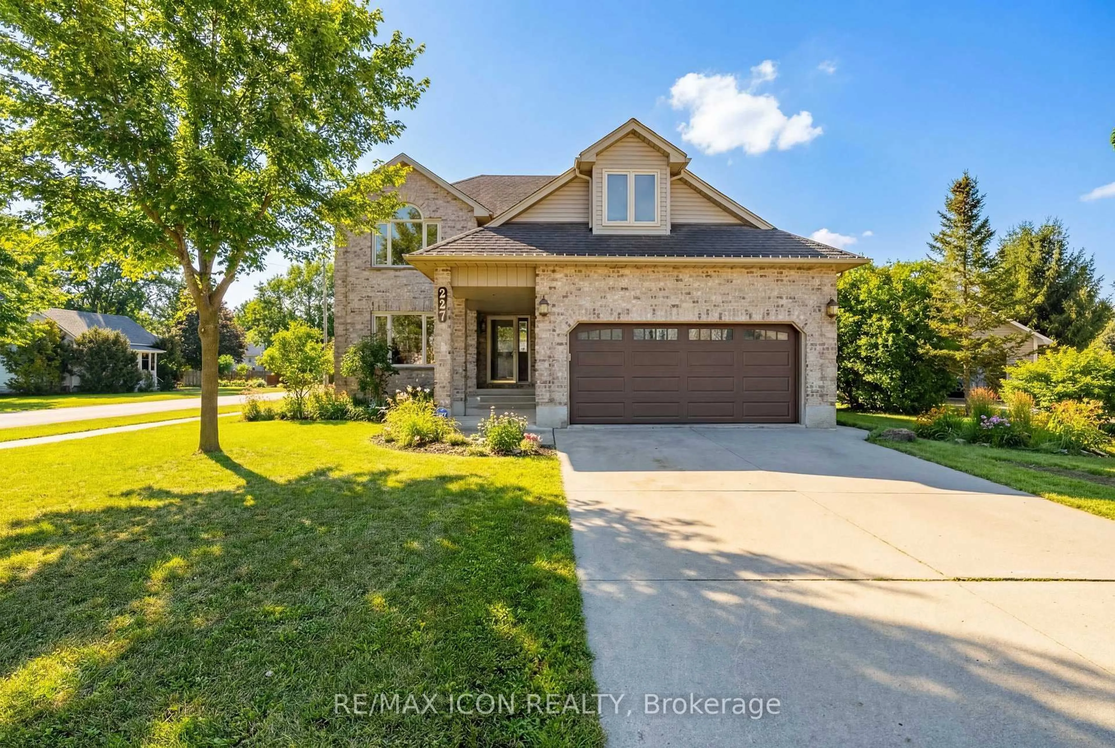 Home with brick exterior material, street for 227 William St, North Middlesex Ontario N0M 2K0