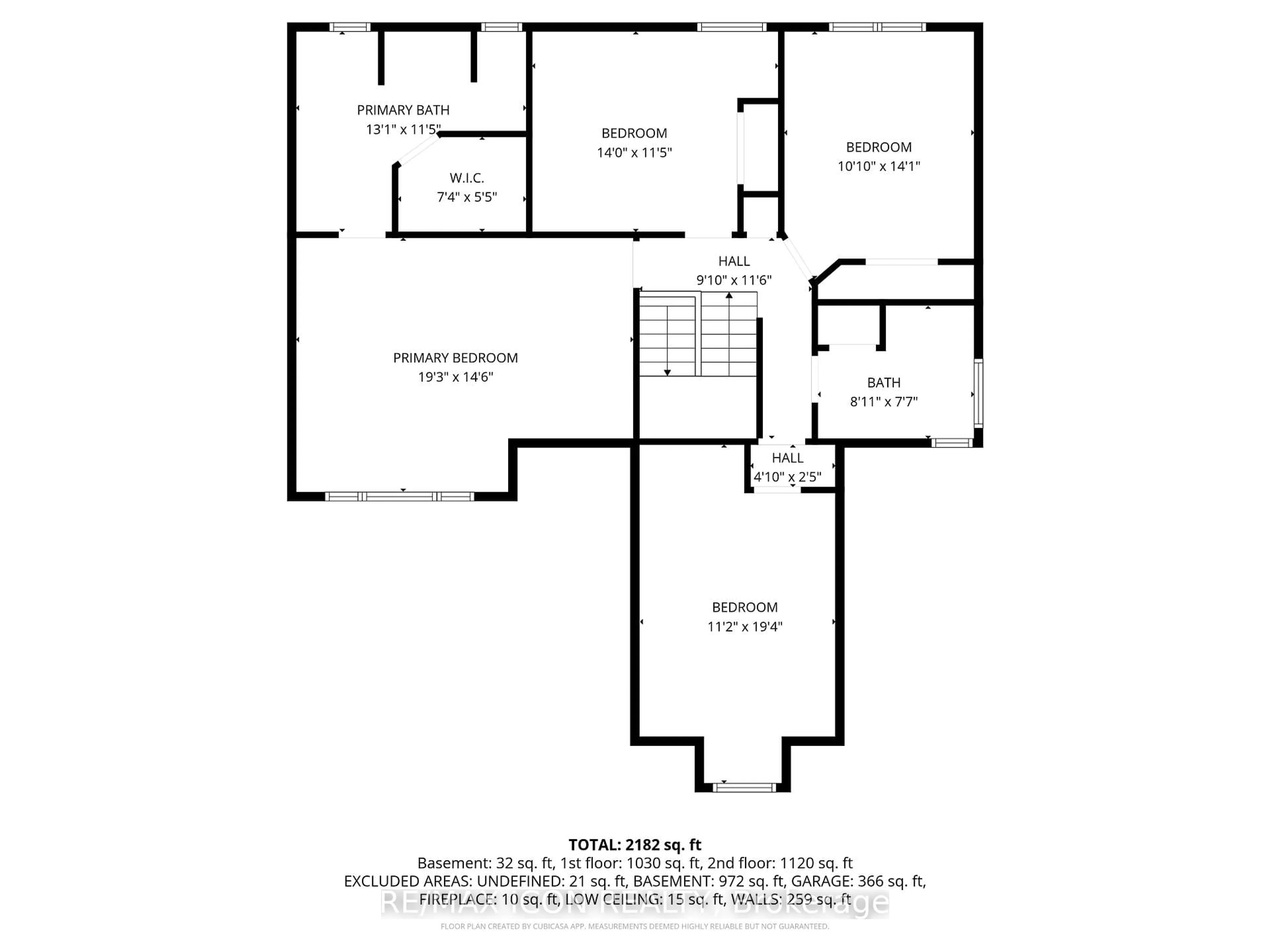 Floor plan for 227 William St, North Middlesex Ontario N0M 2K0