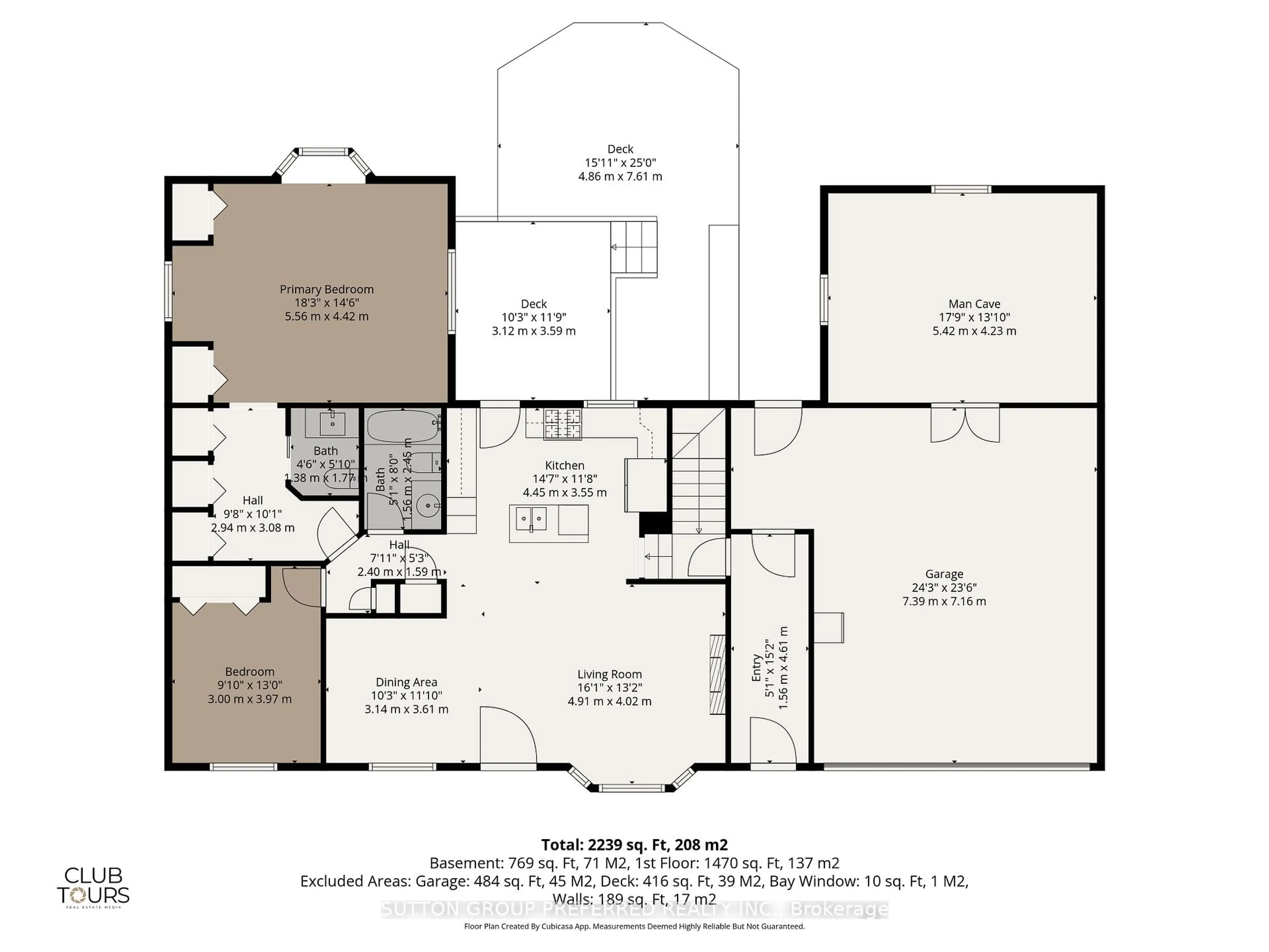 Floor plan for 156 St George St, Central Elgin Ontario N5P 2M4
