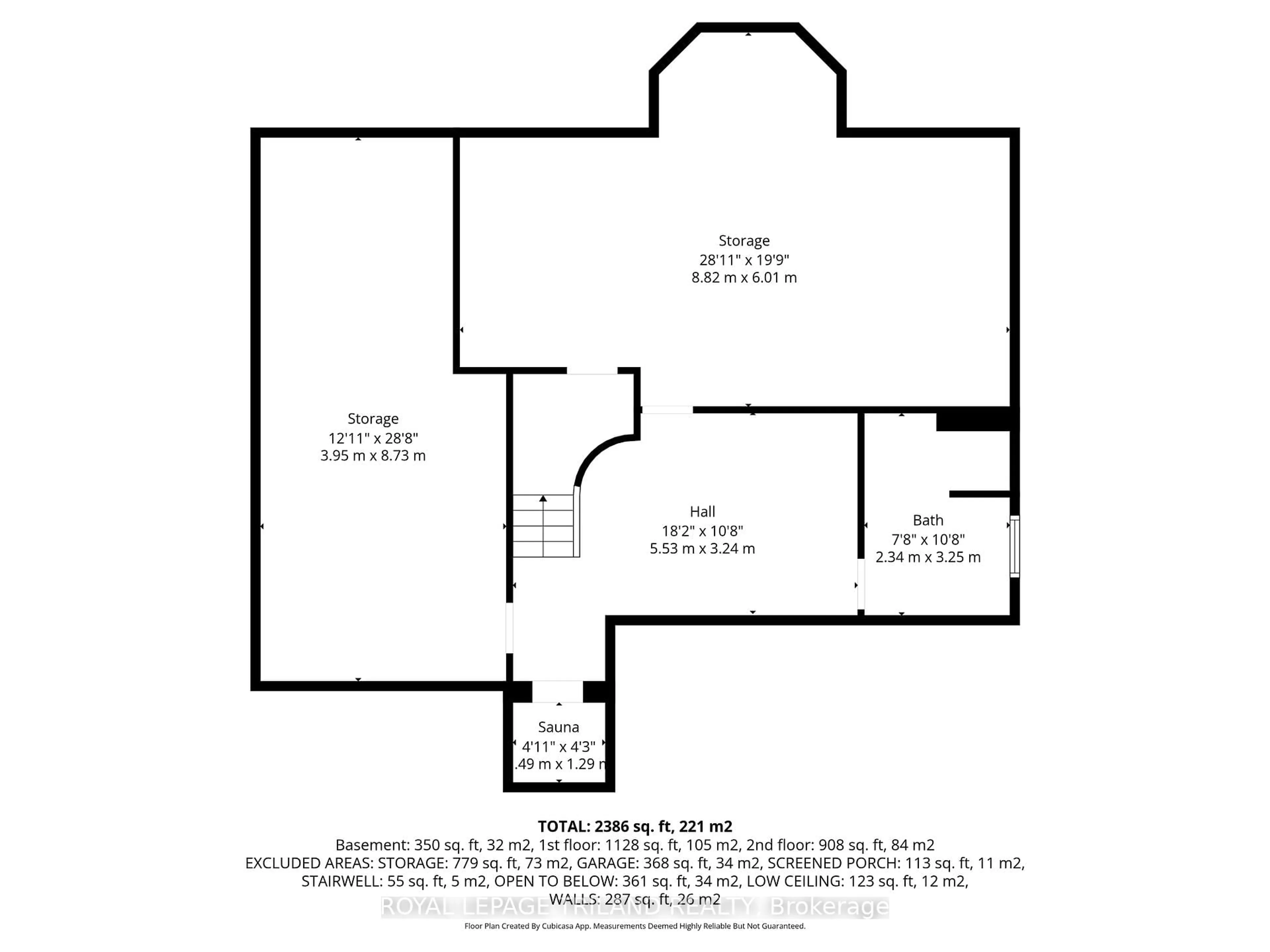 Floor plan for 28 Sinclair Cres, Aylmer Ontario N5H 3B7