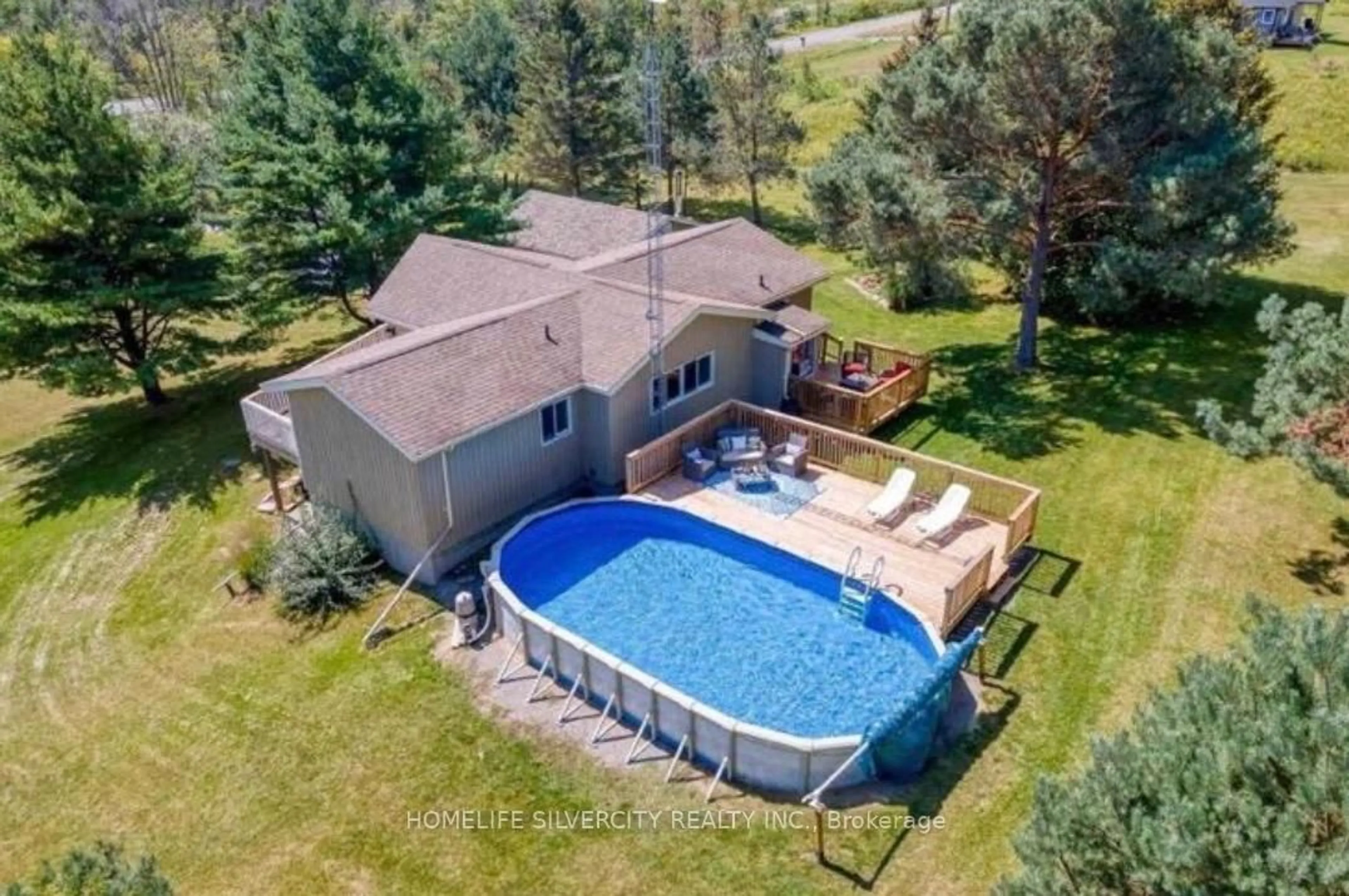 A pic from outside/outdoor area/front of a property/back of a property/a pic from drone, water/lake/river/ocean view for 236 Rutherford Rd, Alnwick/Haldimand Ontario K0K 1S0