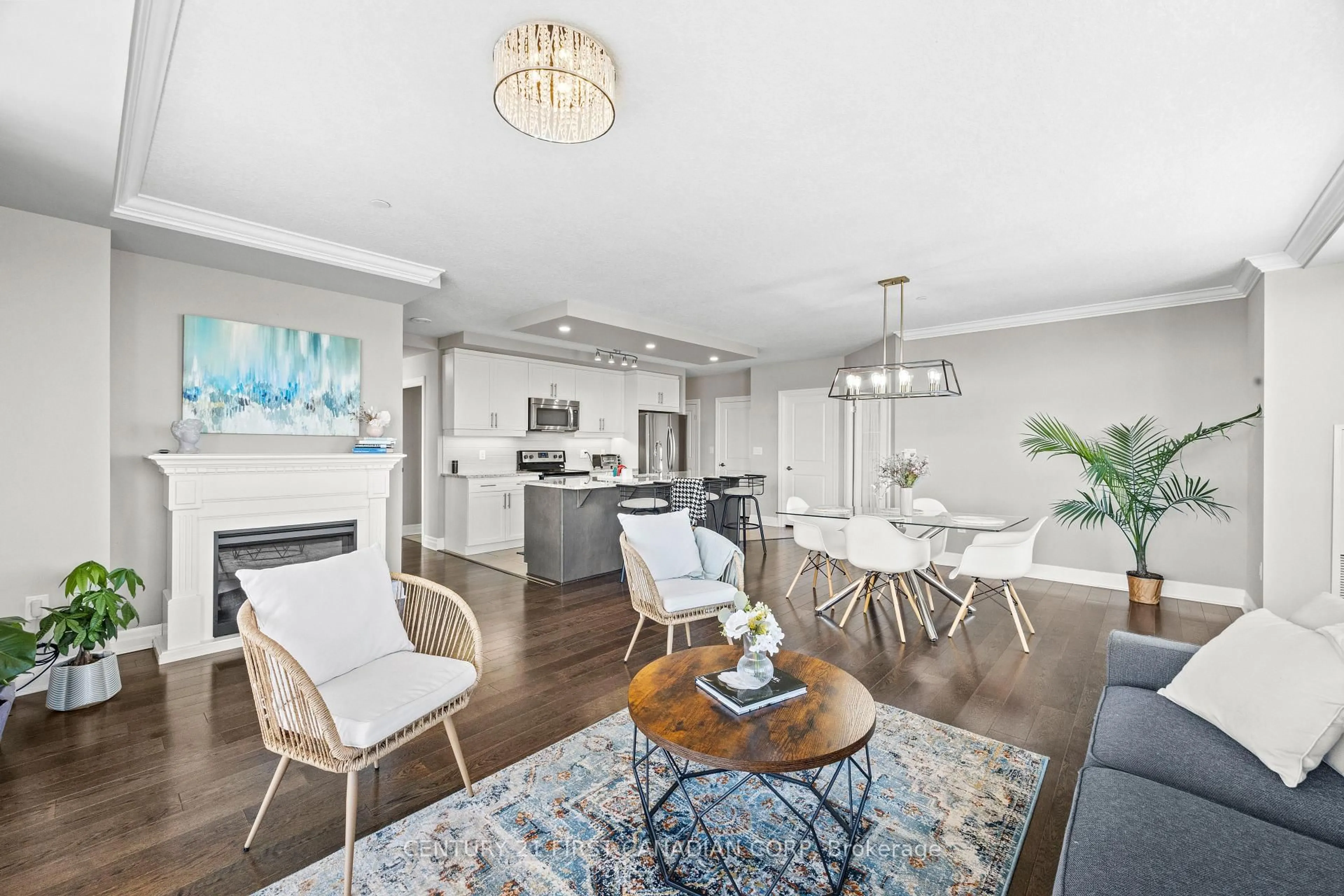 Open concept kitchen, unknown for 240 Villagewalk Blvd #605, London North Ontario N6G 0P6