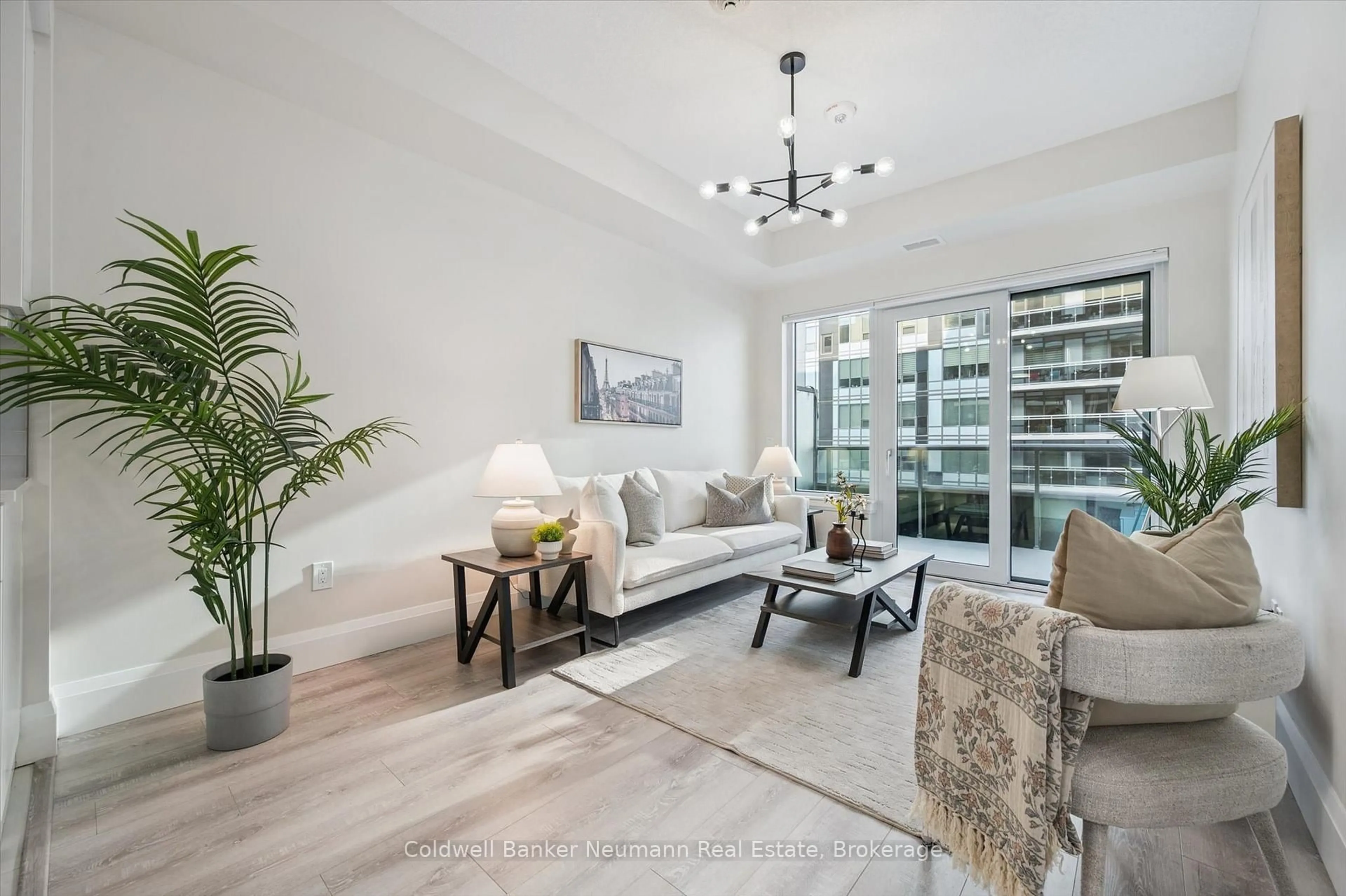 Living room with furniture, unknown for 73 Arthur St #514, Guelph Ontario N1E 0S6