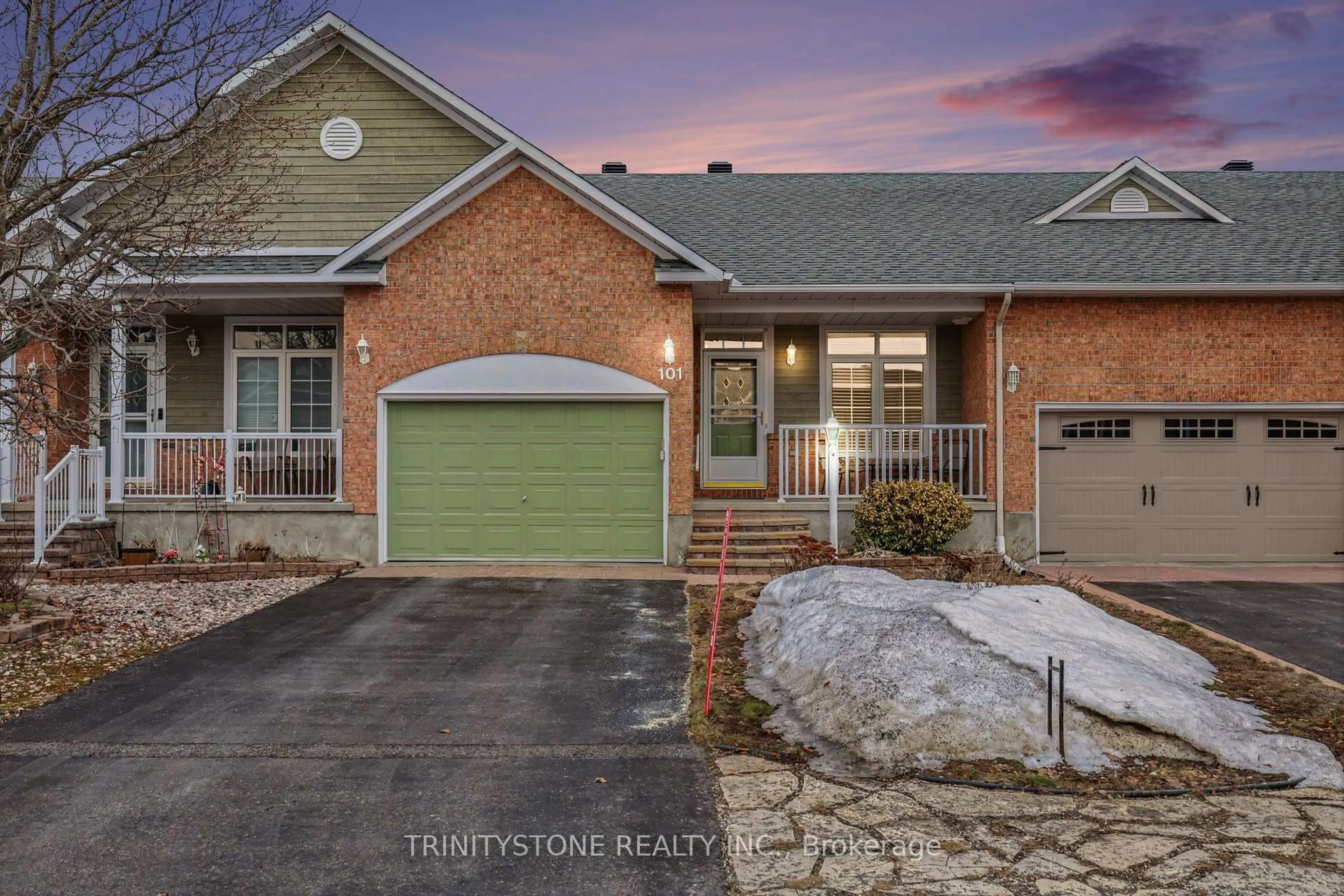 Home with brick exterior material, street for 101 Sable Run Dr, Ottawa Ontario K2S 1W7