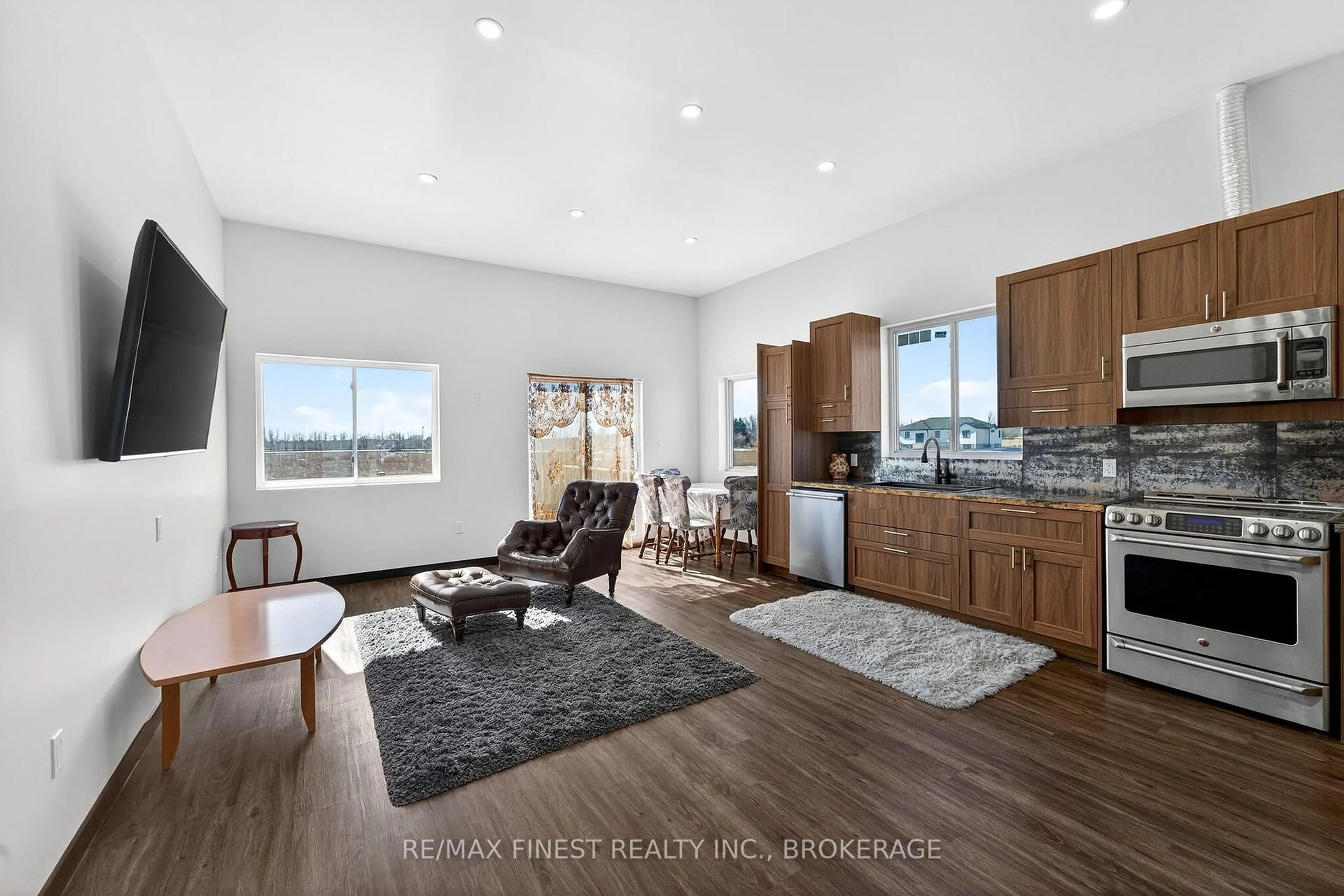 Open concept kitchen, unknown for 4326 County Rd 6, Yarker Ontario K0K 3N0