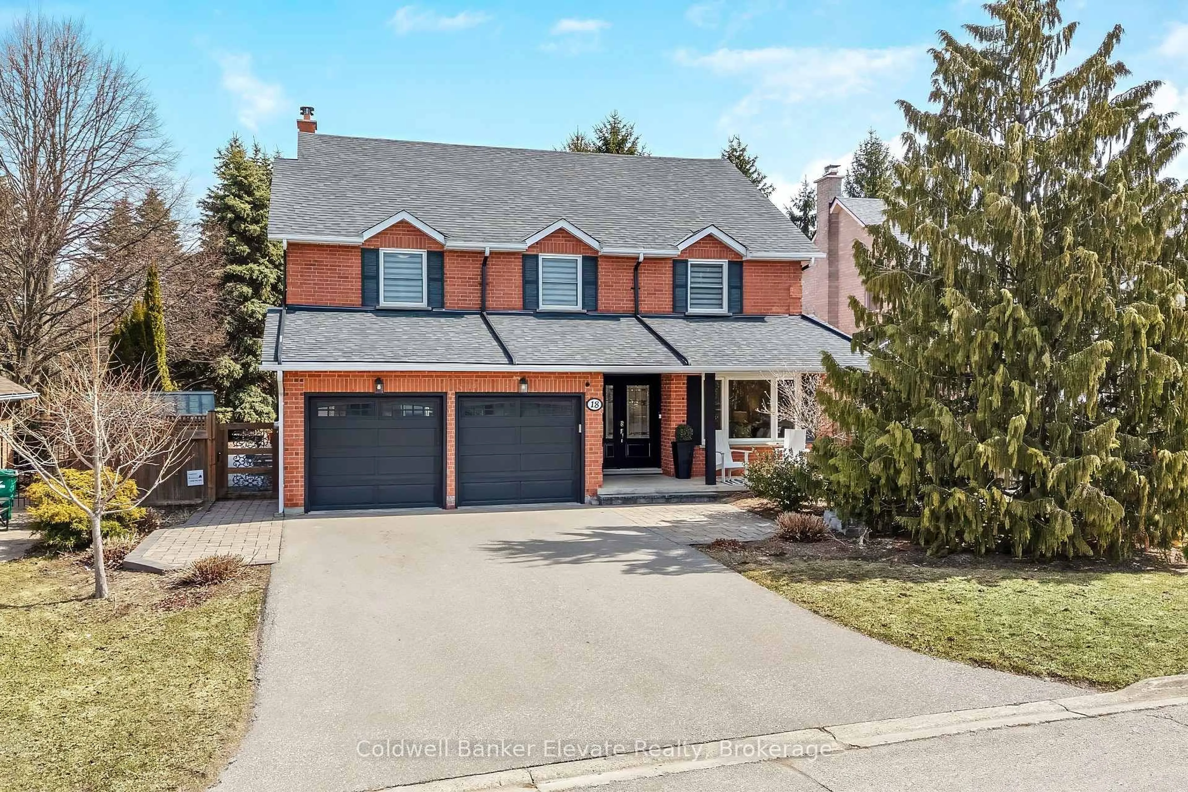 Home with brick exterior material, street for 18 Handorf Dr, Cambridge Ontario N3C 3Y2