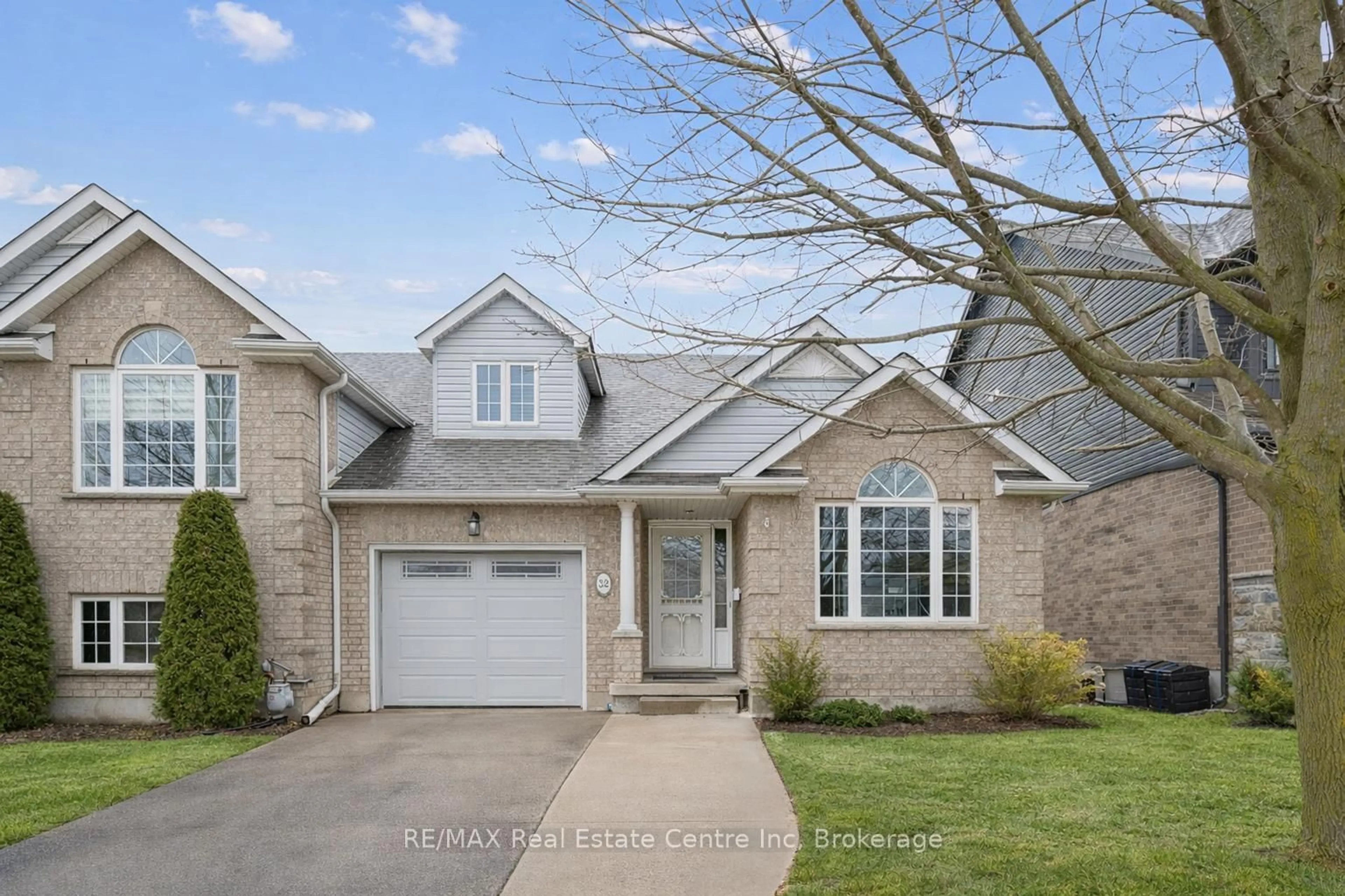 Home with brick exterior material, street for 32 SCOTT St, Centre Wellington Ontario N1M 3S2