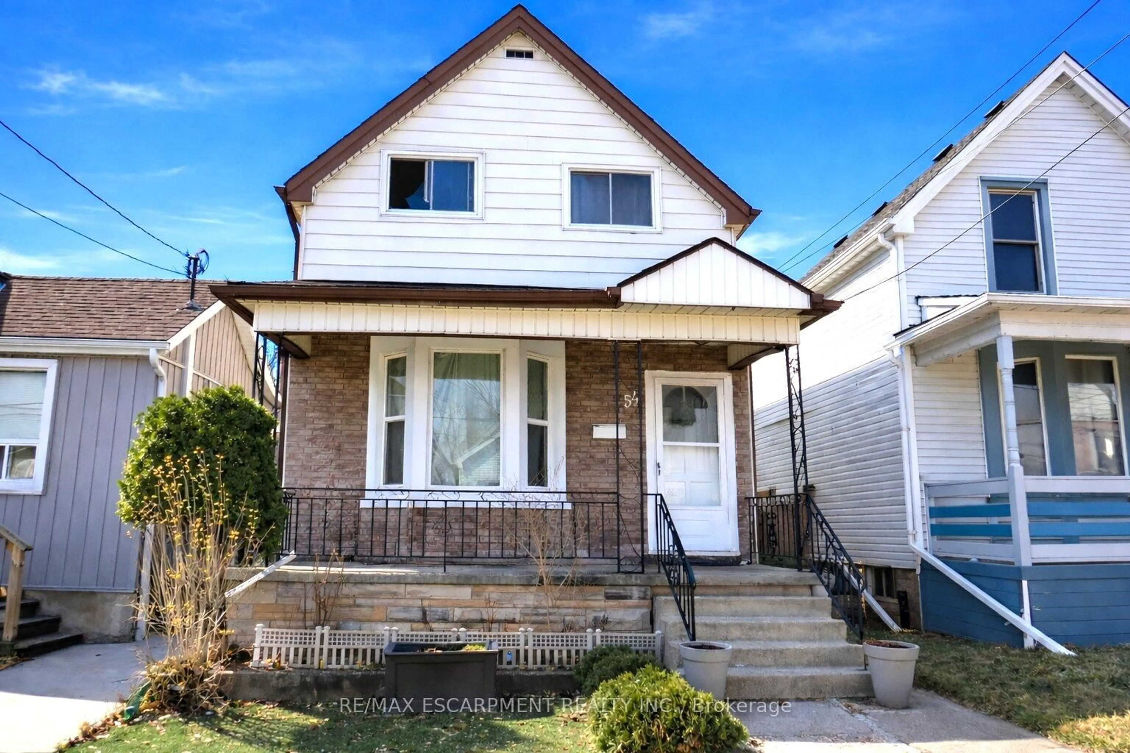 Home with brick exterior material, street for 54 Edinburgh Ave, Hamilton Ontario L8H 2C5