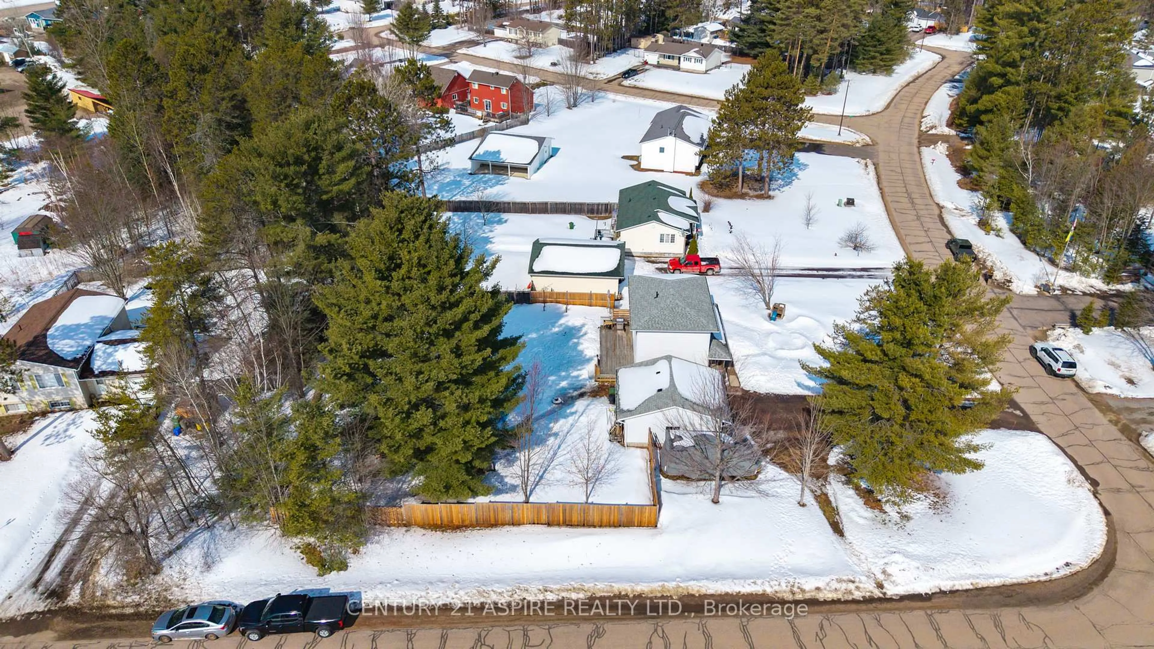 A pic from outside/outdoor area/front of a property/back of a property/a pic from drone, street for 13 Runge Dr, Petawawa Ontario K8A 8P3