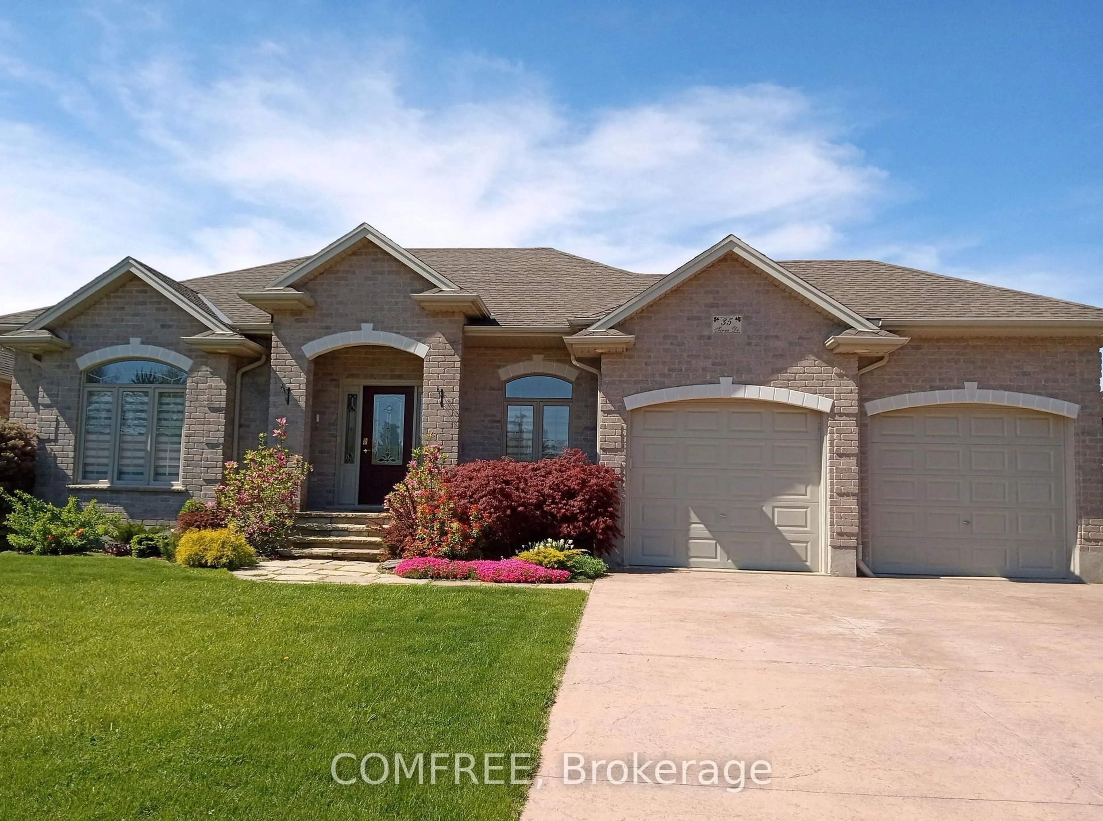 Home with brick exterior material, street for 35 Tanya Dr, Southwest Middlesex Ontario N0L 1M0