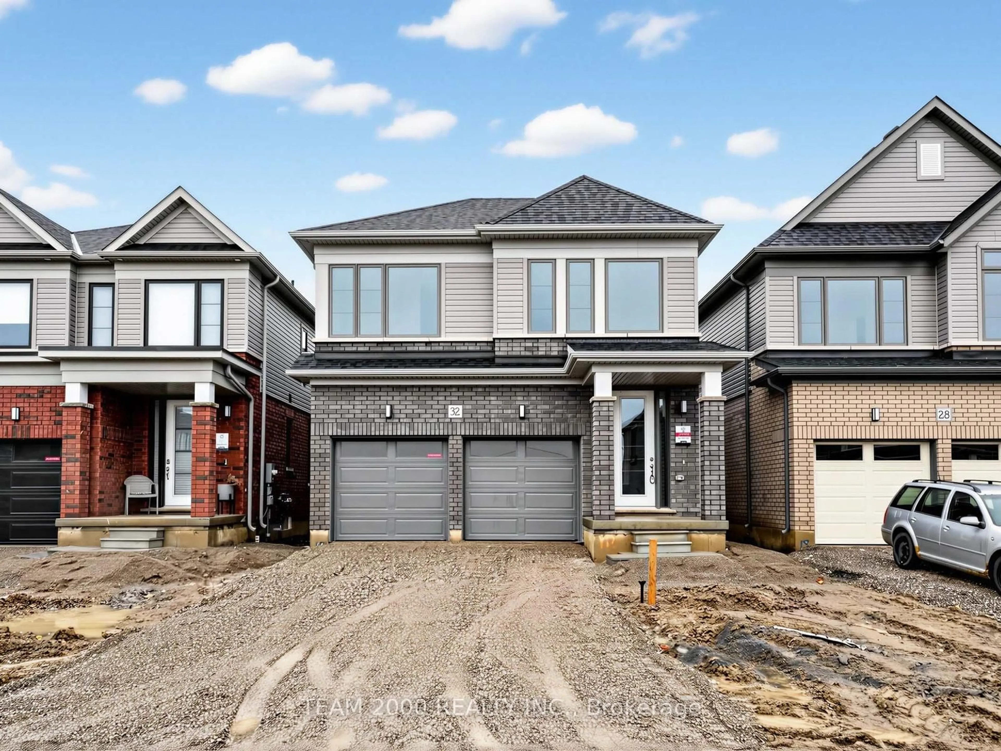 Home with brick exterior material, street for 32 Mayhew Lane, Hamilton Ontario L0R 1C0