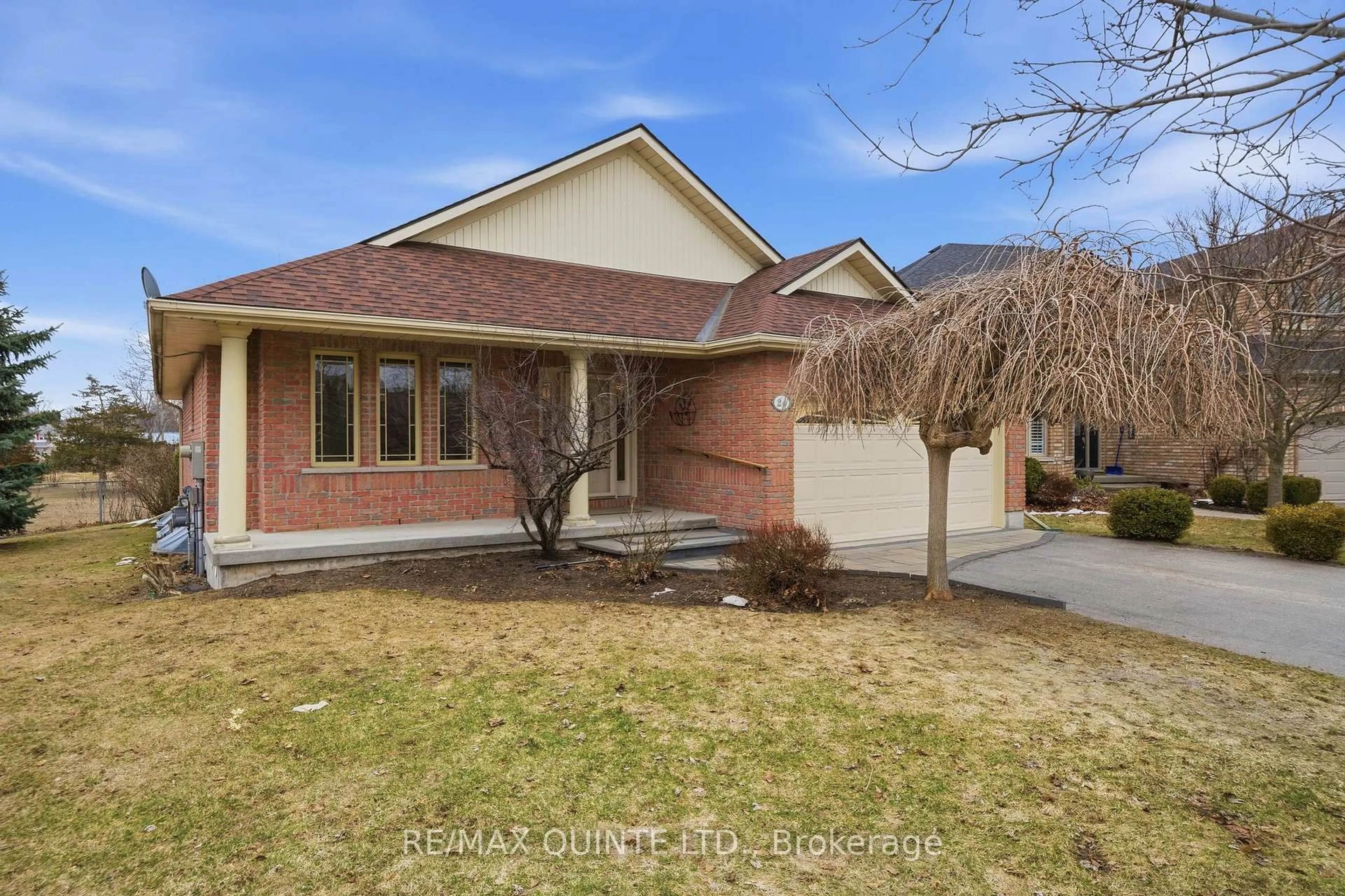 Home with brick exterior material, street for 24 Britton Pl, Belleville Ontario K8P 5N5