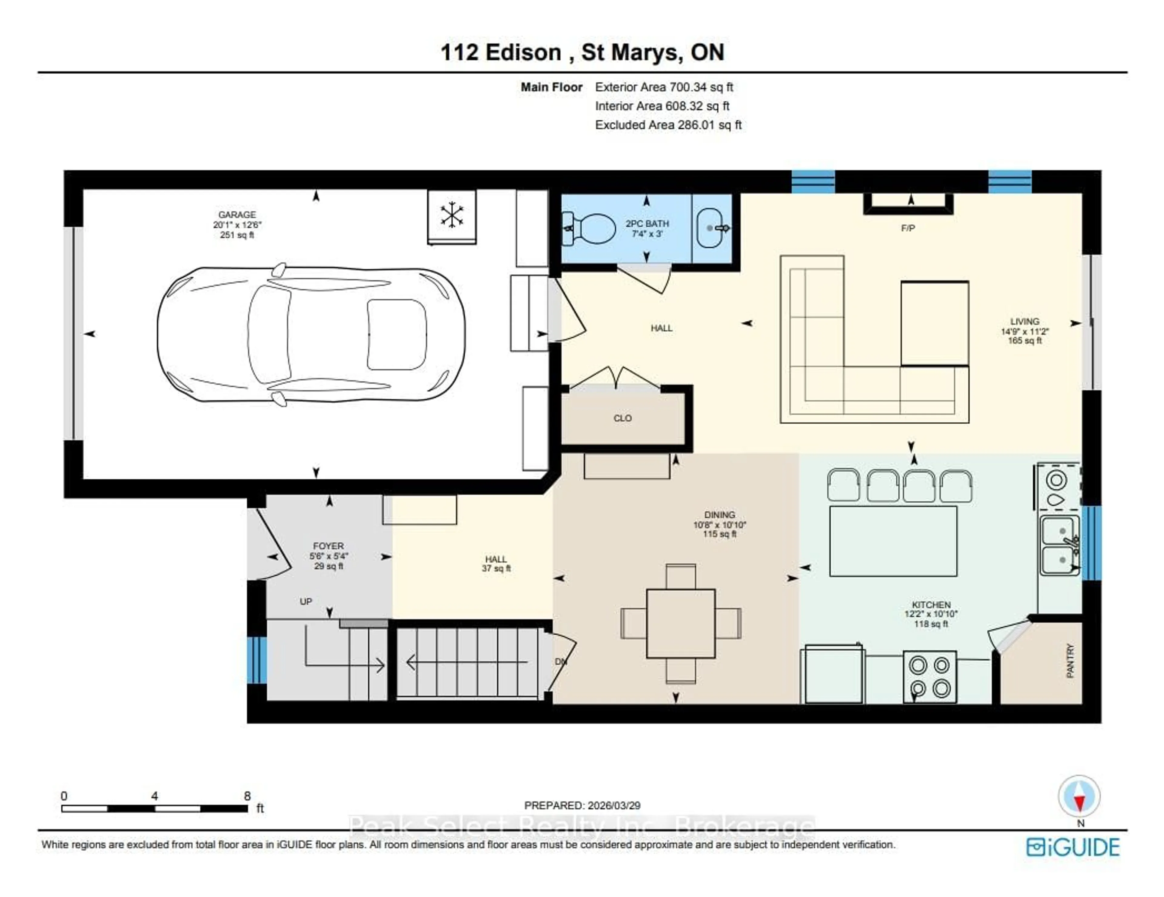Floor plan for 112 Edison St, St. Marys Ontario N4X 0A8