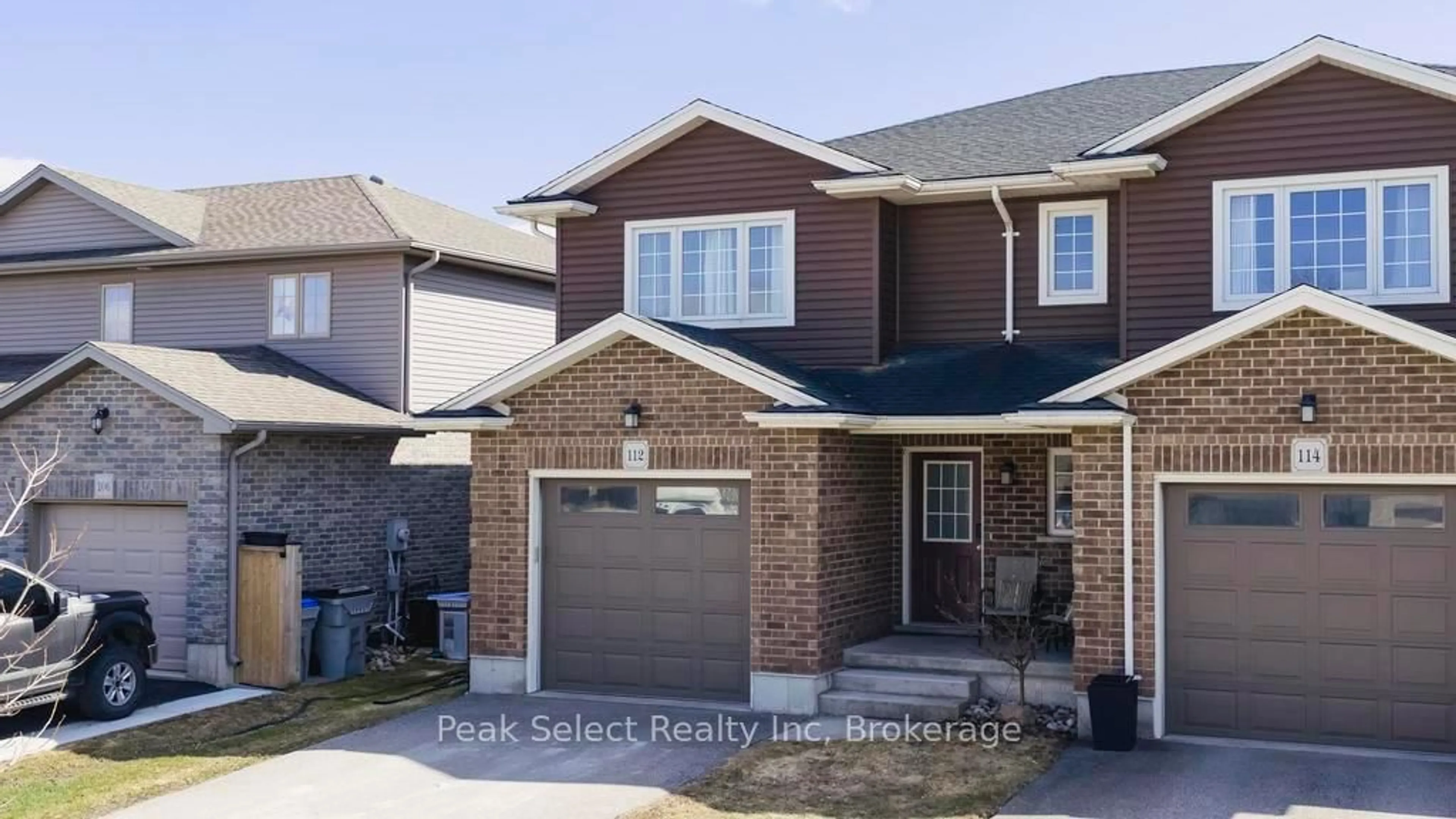 Home with brick exterior material, street for 112 Edison St, St. Marys Ontario N4X 0A8