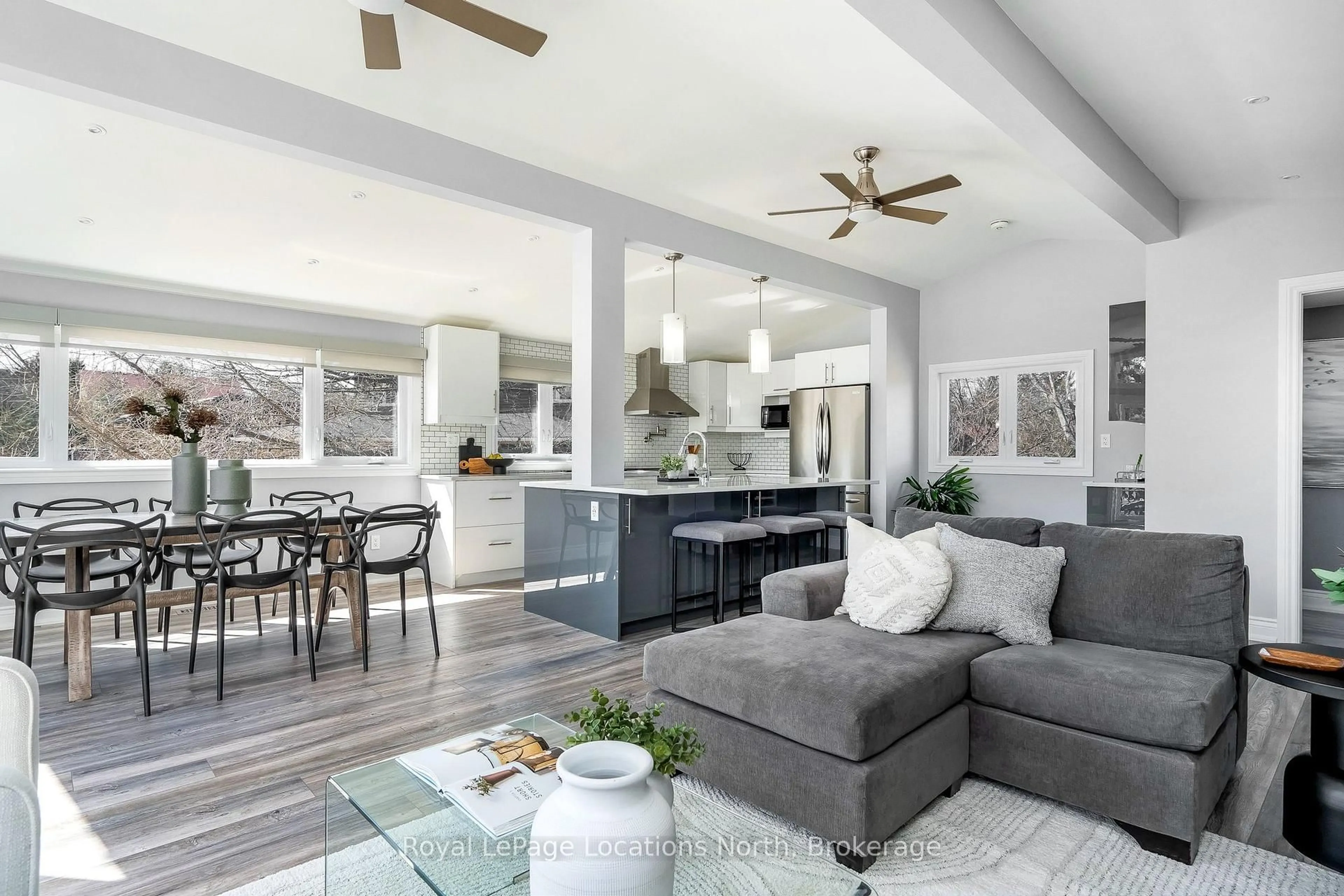 Open concept kitchen, unknown for 129 Scandia Lane, Blue Mountains Ontario N0H 2E0