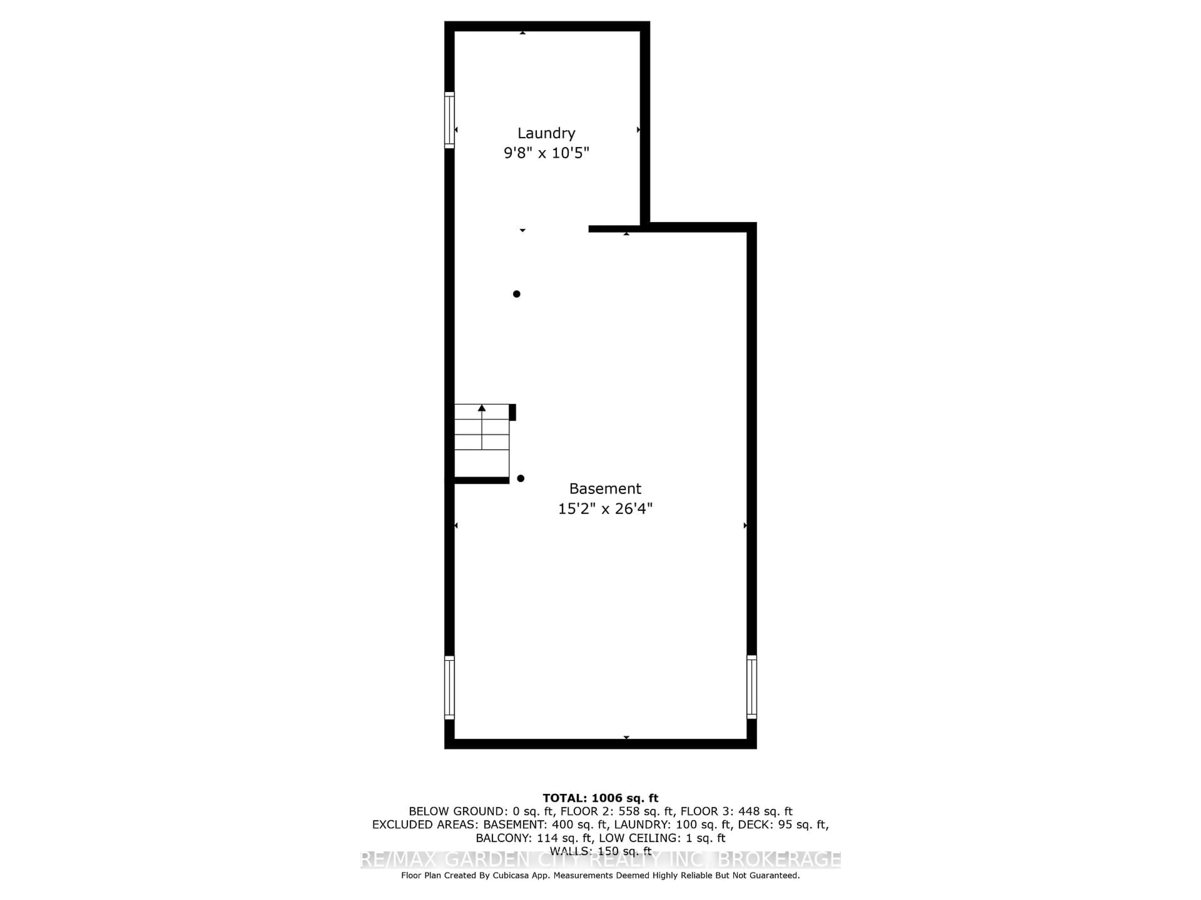Floor plan for 133 Connaught Ave, Hamilton Ontario L8L 6Z2