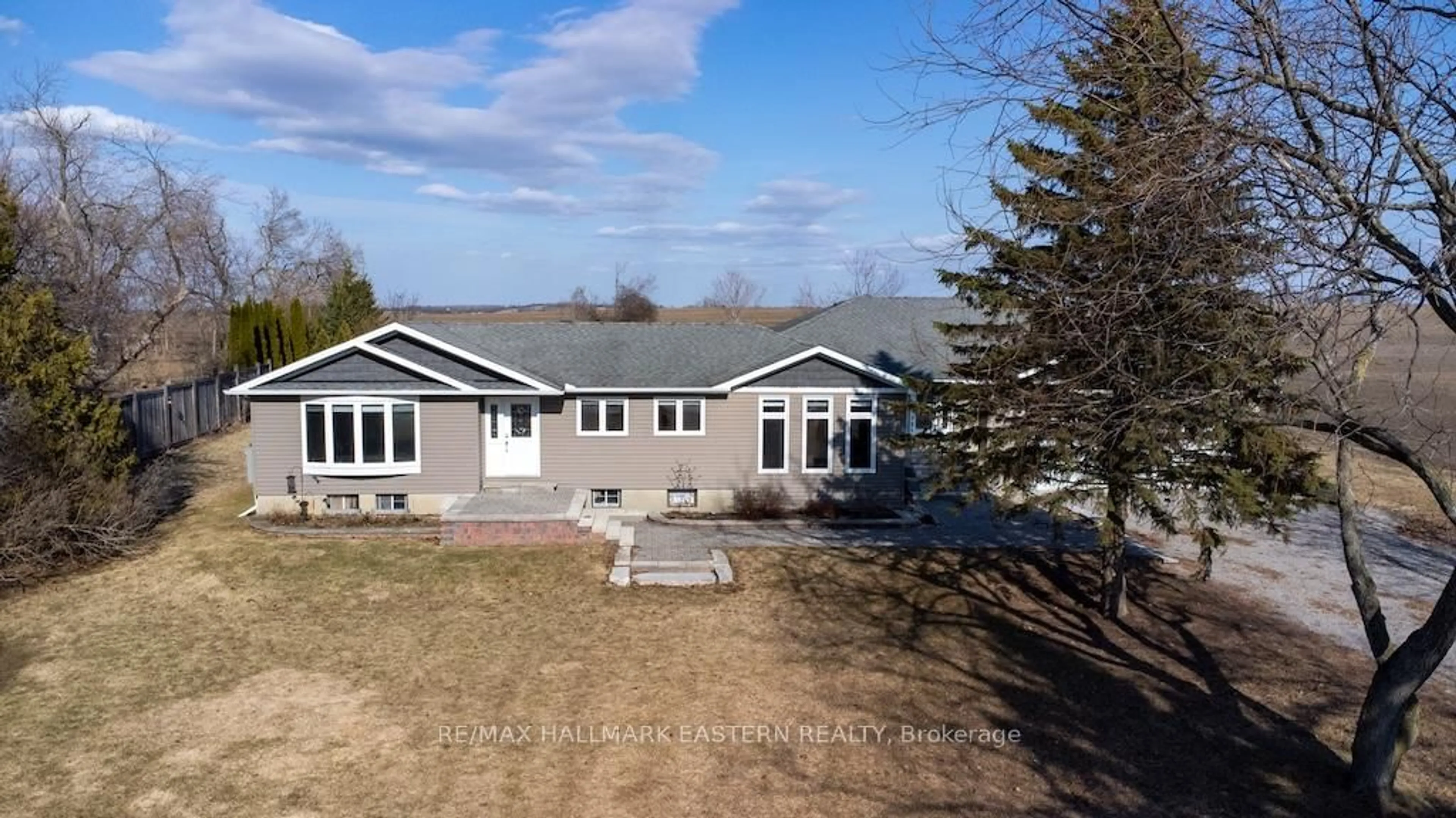 A pic from outside/outdoor area/front of a property/back of a property/a pic from drone, building for 4782 Regional Rd 57, Kawartha Lakes Ontario L0B 1K0