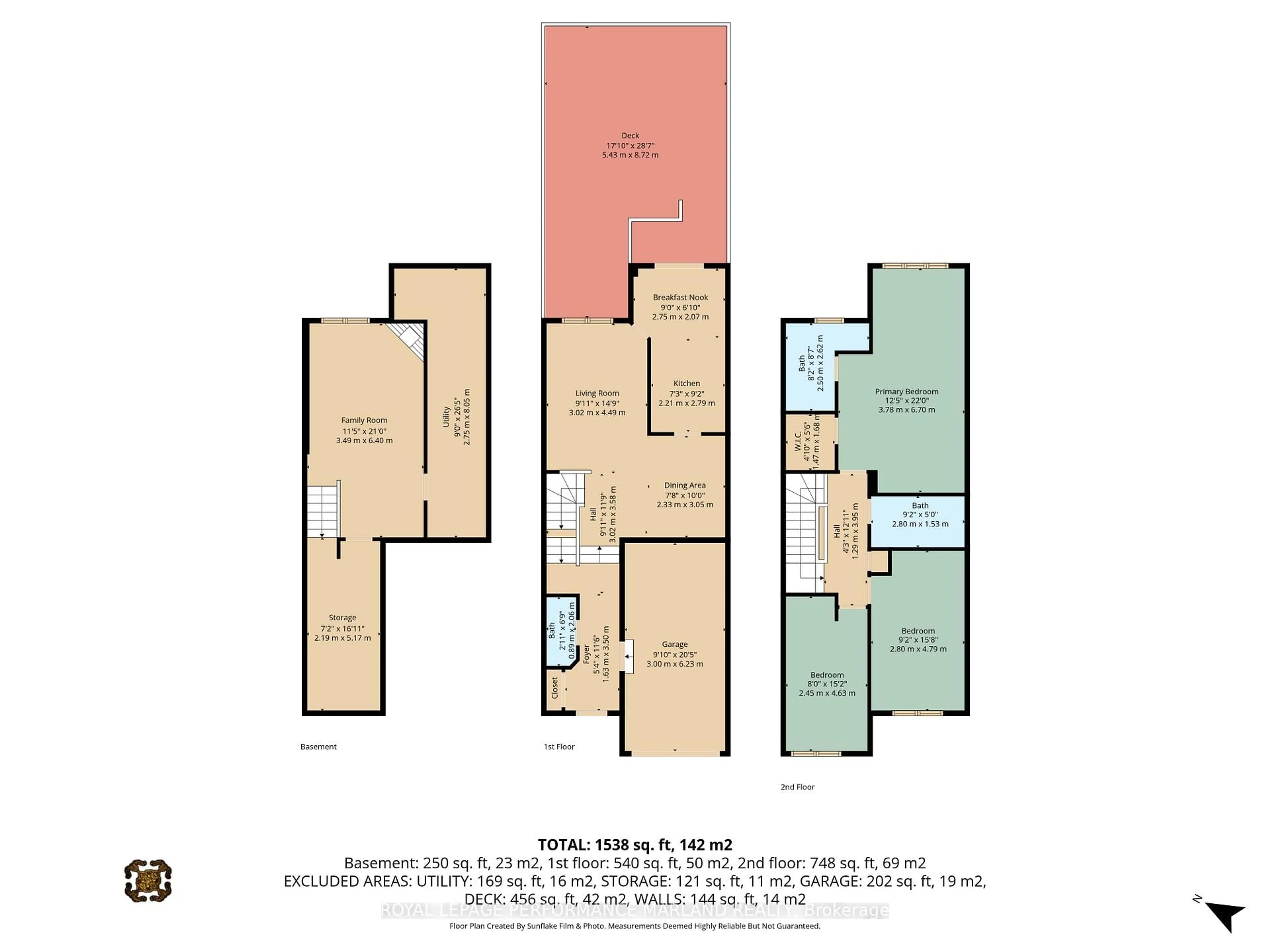 Floor plan for 63 Madaket Private #18, Ottawa Ontario K2M 3B1