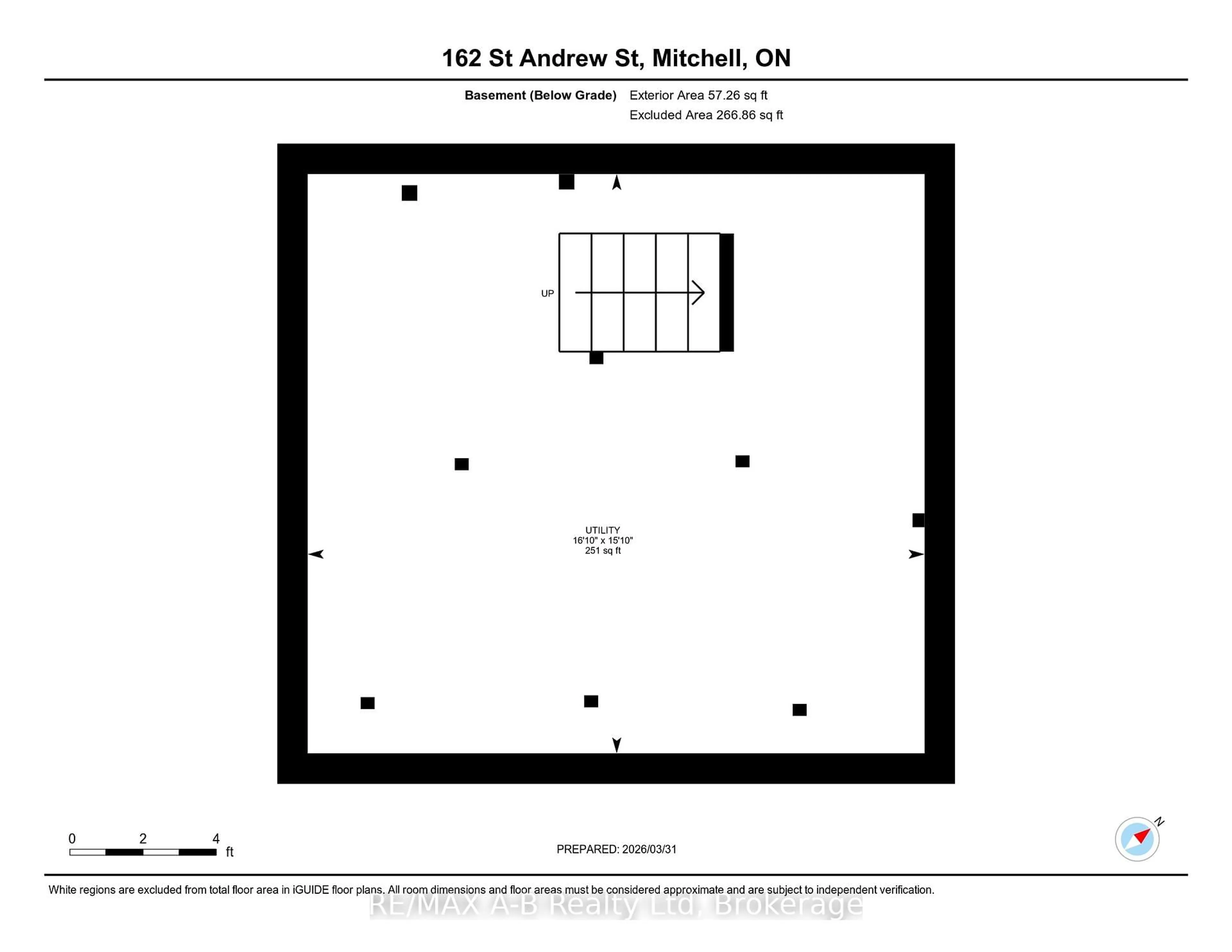 Floor plan for 162 St Andrews St, West Perth Ontario N0K 1N0