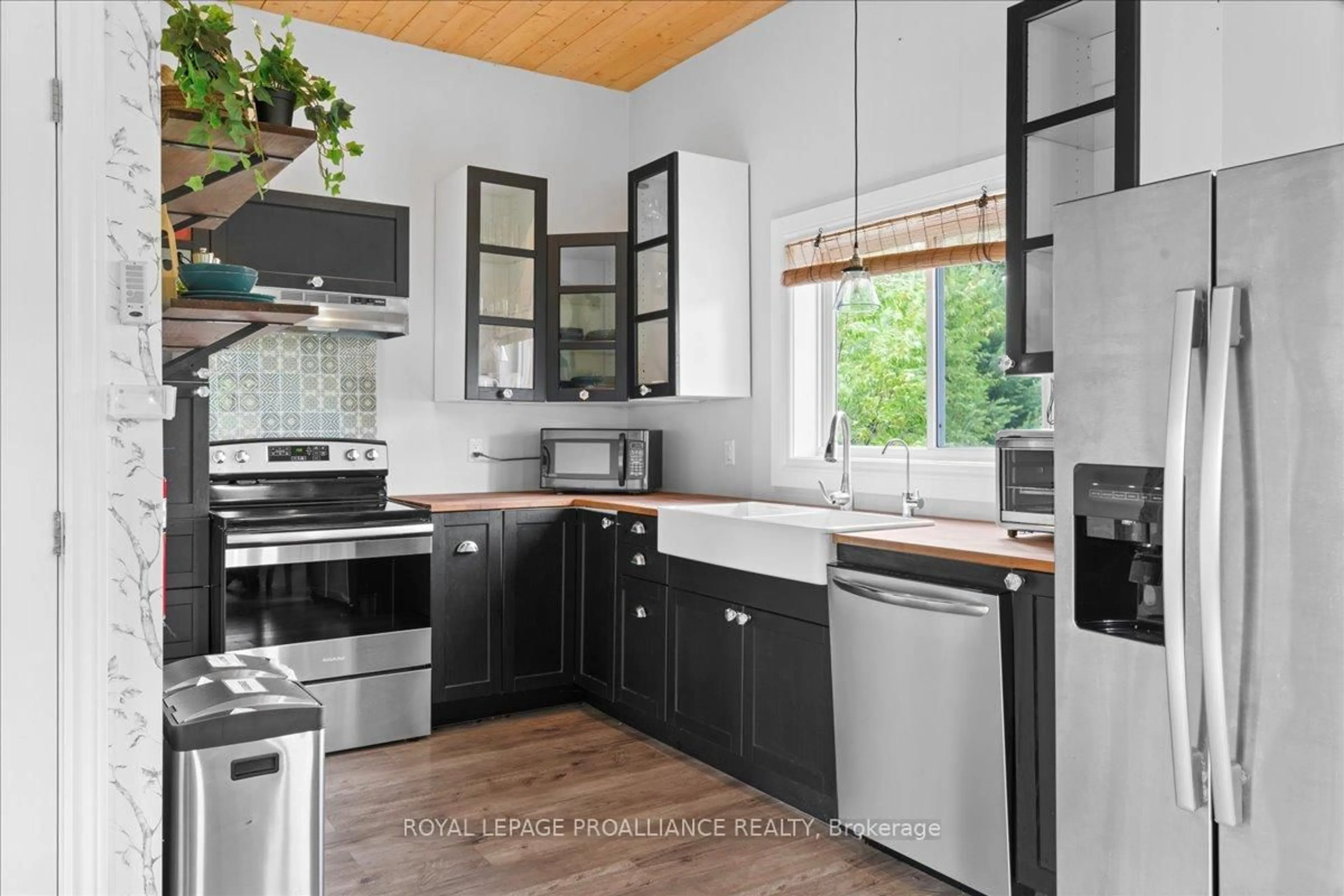 Open concept kitchen, unknown for 11251B Highway 41, Kaladar Ontario K0H 1Z0