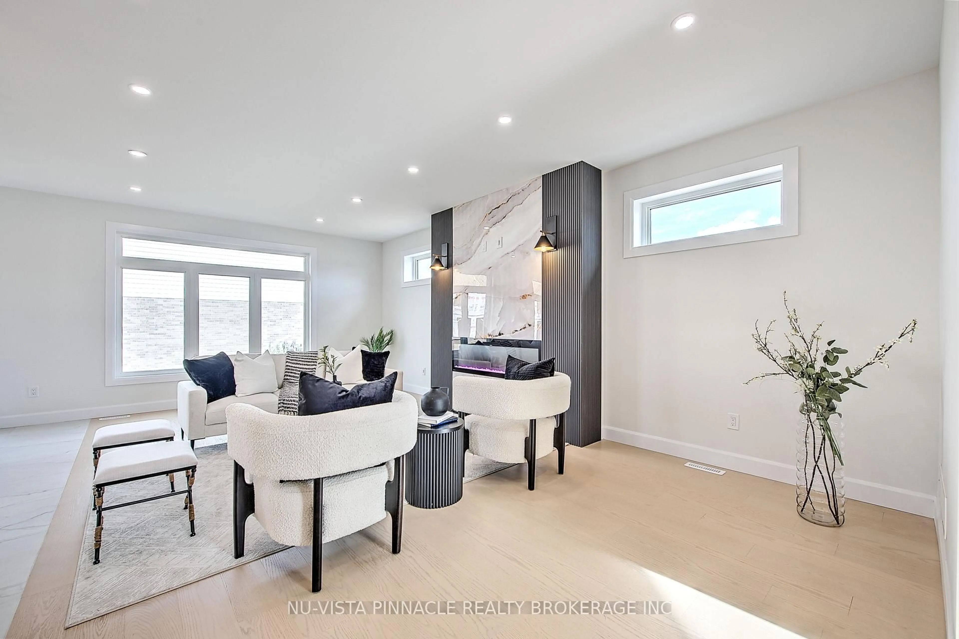 Open concept kitchen, ceramic/tile floor for 4282 Liberty Crossing, London South Ontario N6P 1J9