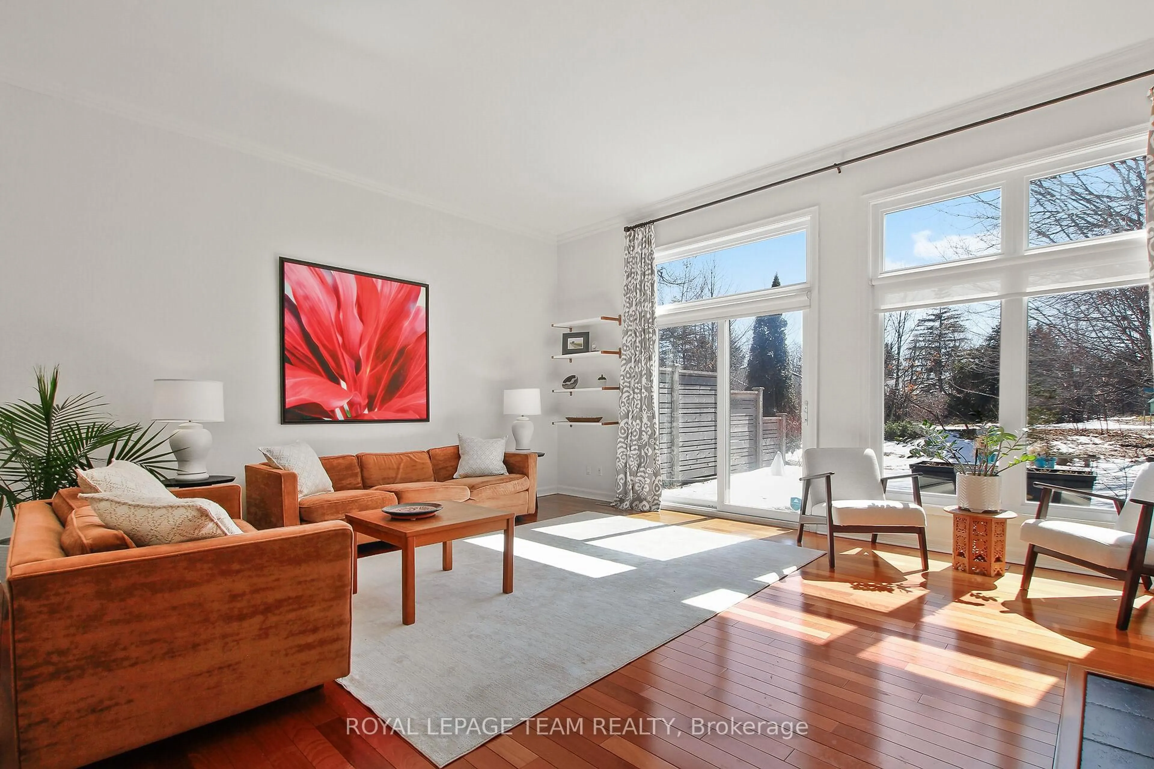 Living room with furniture, unknown for 224 Knudson Dr, Ottawa Ontario K2K 2N7