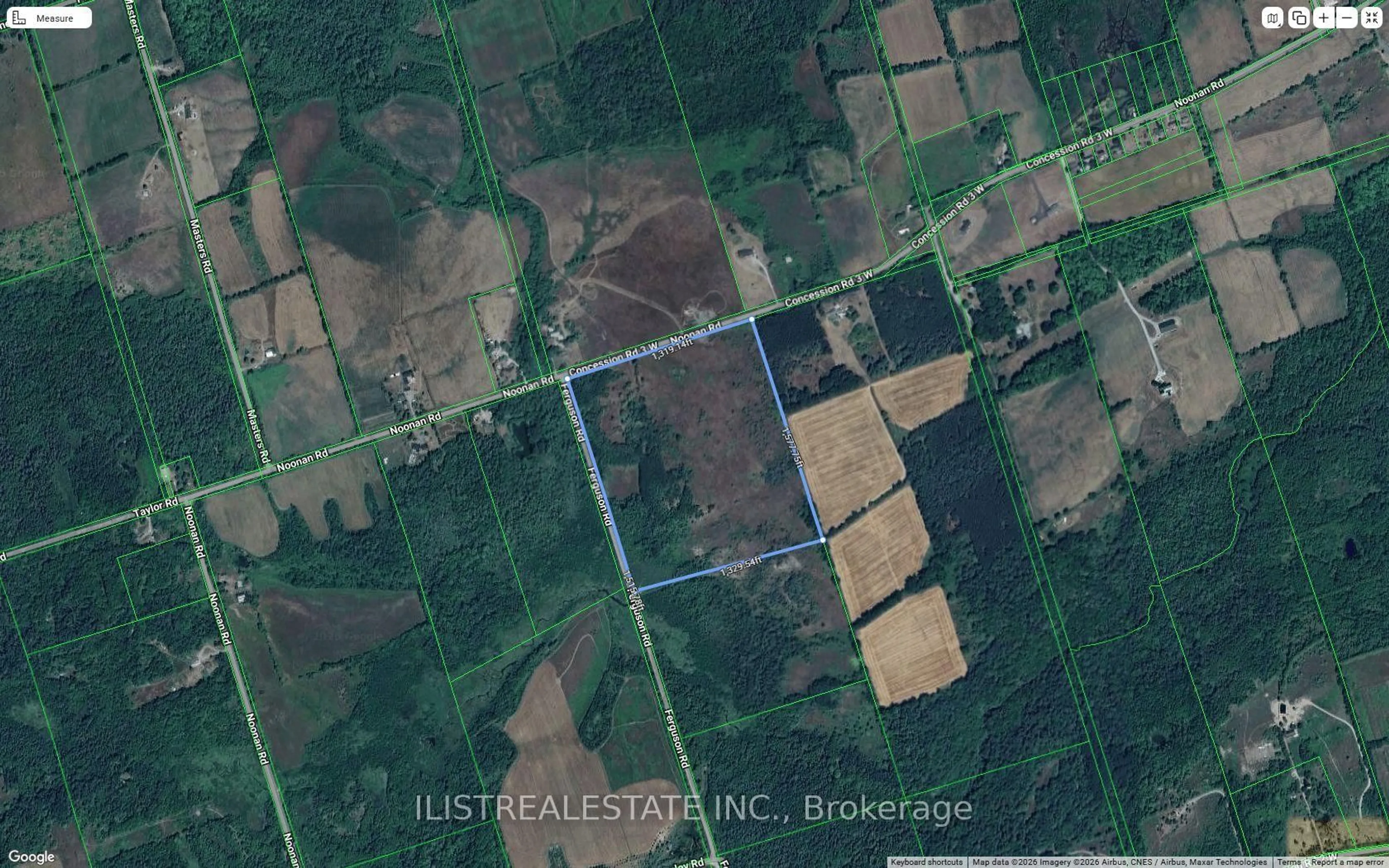 Picture of a map for 557 Noonan Rd, Alnwick/Haldimand Ontario K0K 3K0