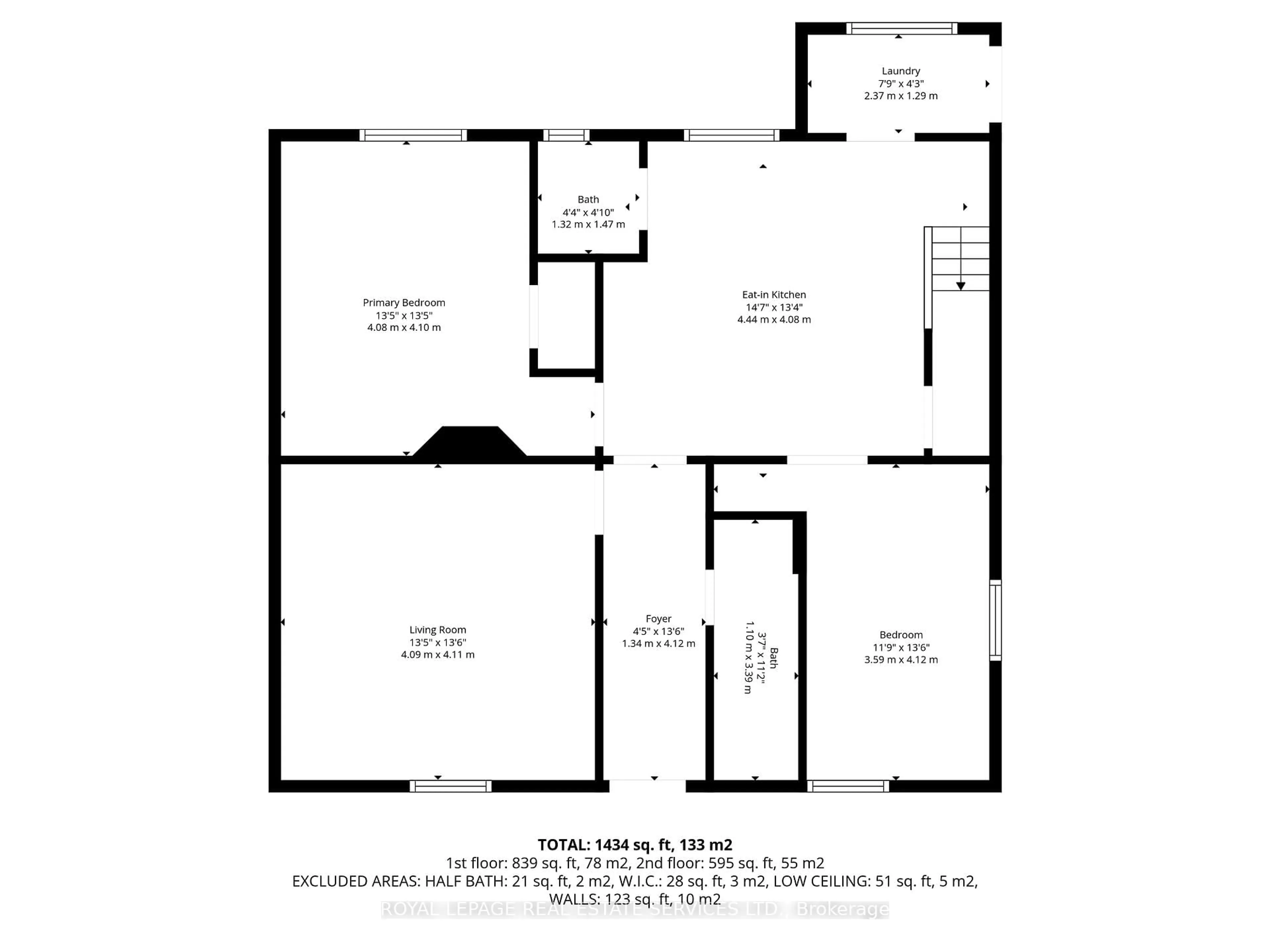 Floor plan for 224 Broadway Ave, Hamilton Ontario L8S 2W6