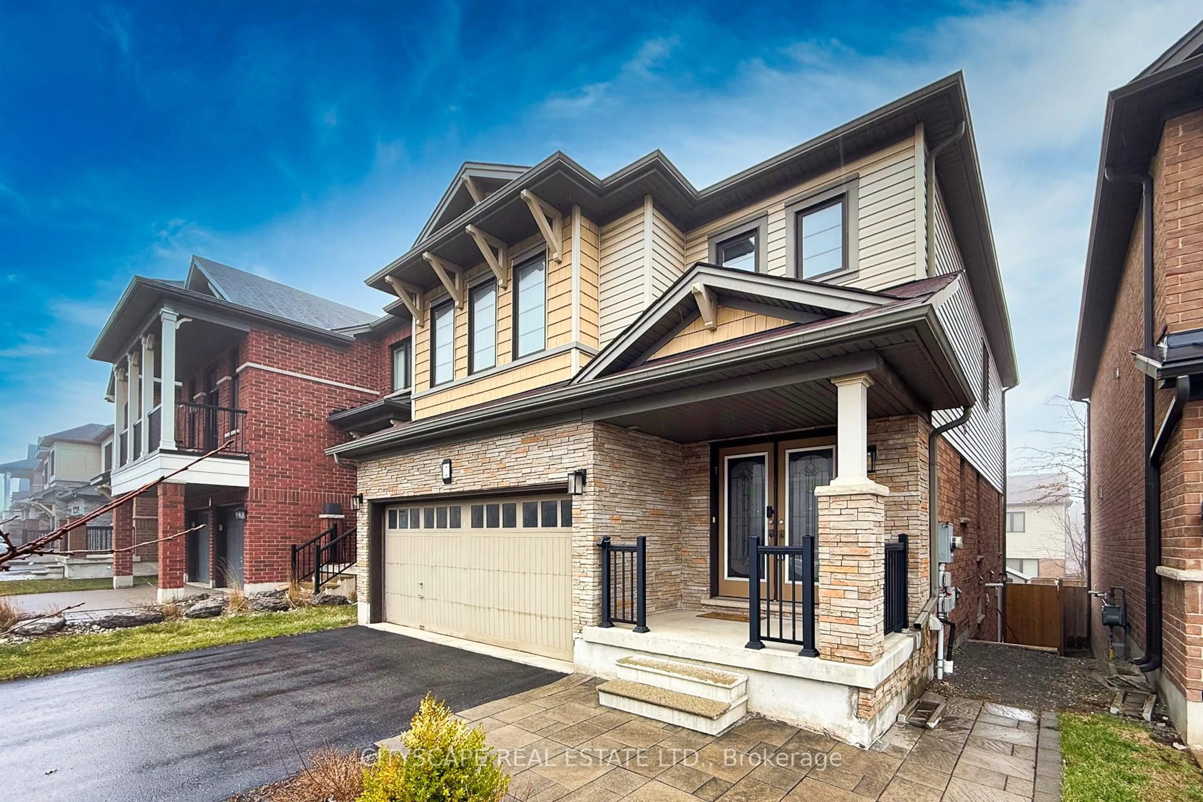 Home with brick exterior material, street for 121 Crafter Cres, Hamilton Ontario L8J 0H8